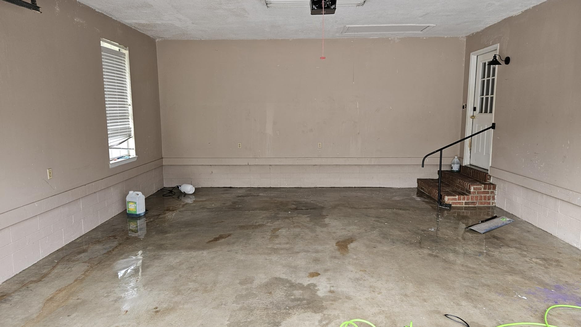 Transformed my garage floor