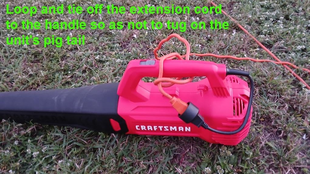 Good blower, but cord management is a pain