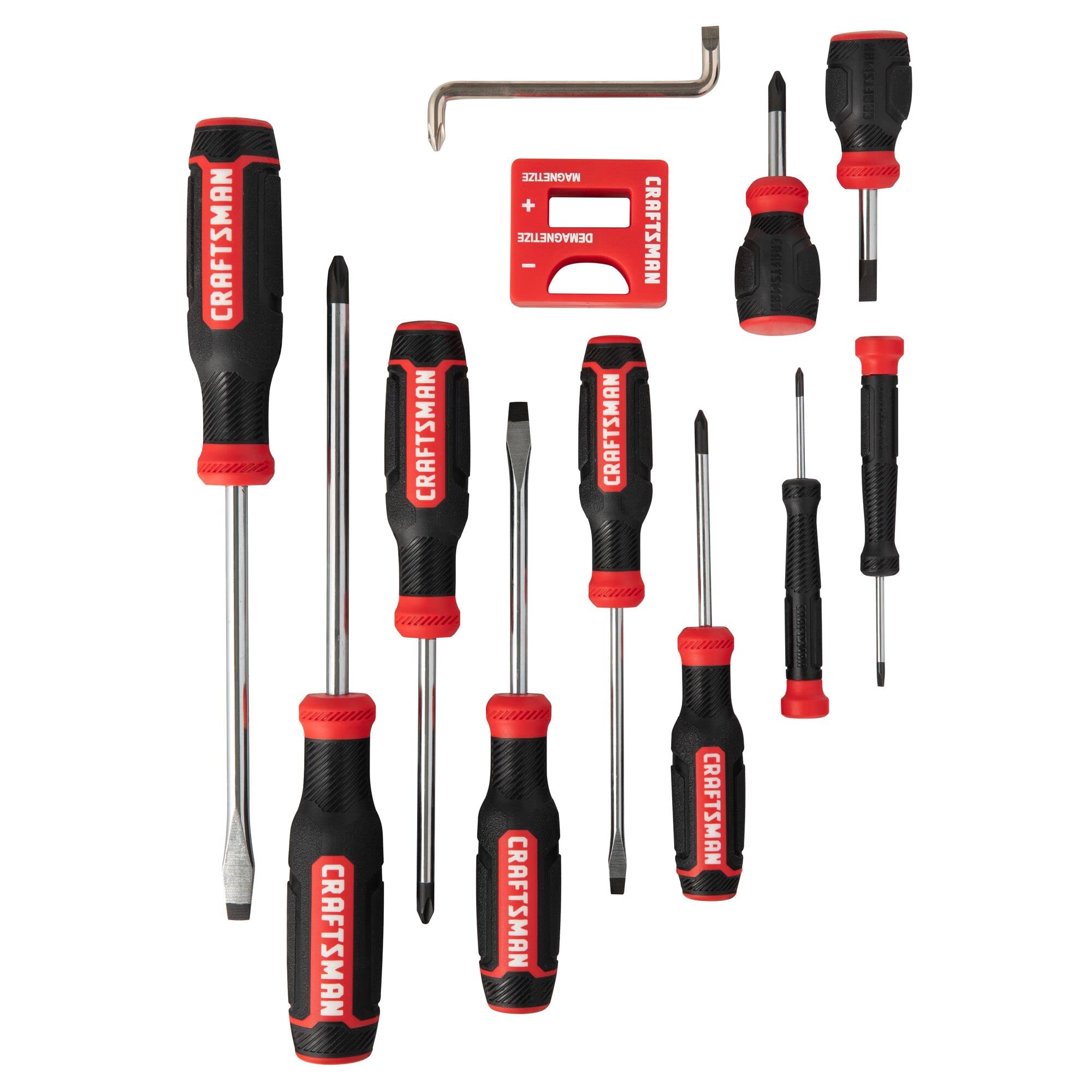 craftsman-12-piece-screwdriver-set-with-flat-head-and-phillips-offset-and-magnet image 4