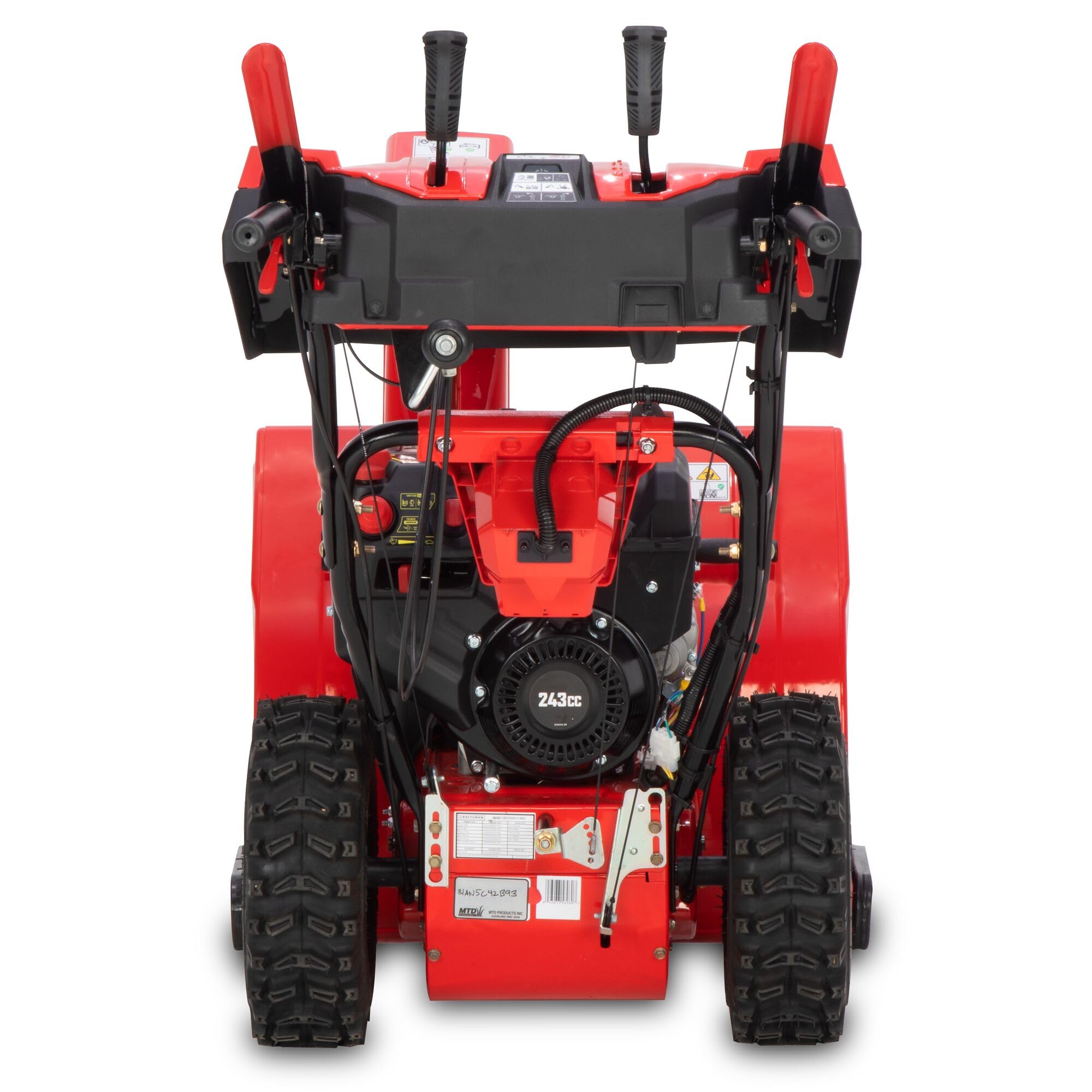 craftsman-performance-26-v20-two-stage-self-propelled-snow-blower-with-push-butt image 3
