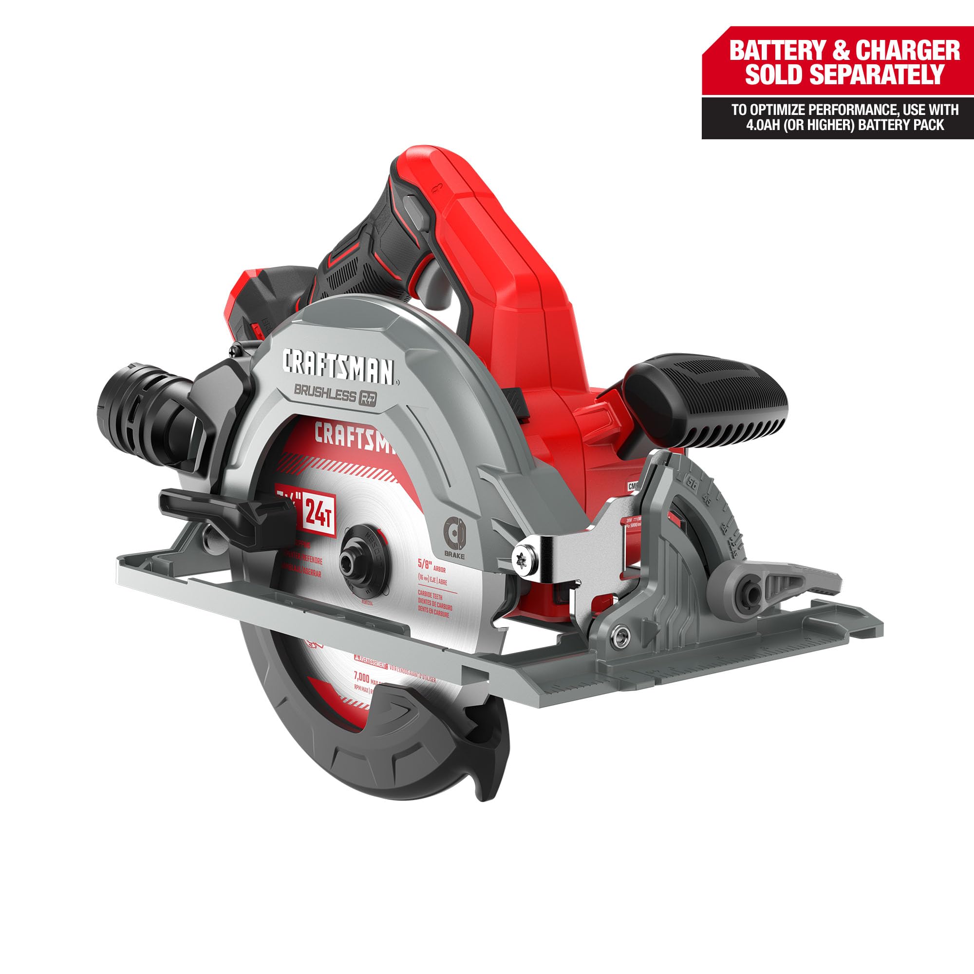 craftsman-v20-rp-brushless-cordless-circular-saw-7-1-4-inch-bare-tool-only-cmcs5 image 7