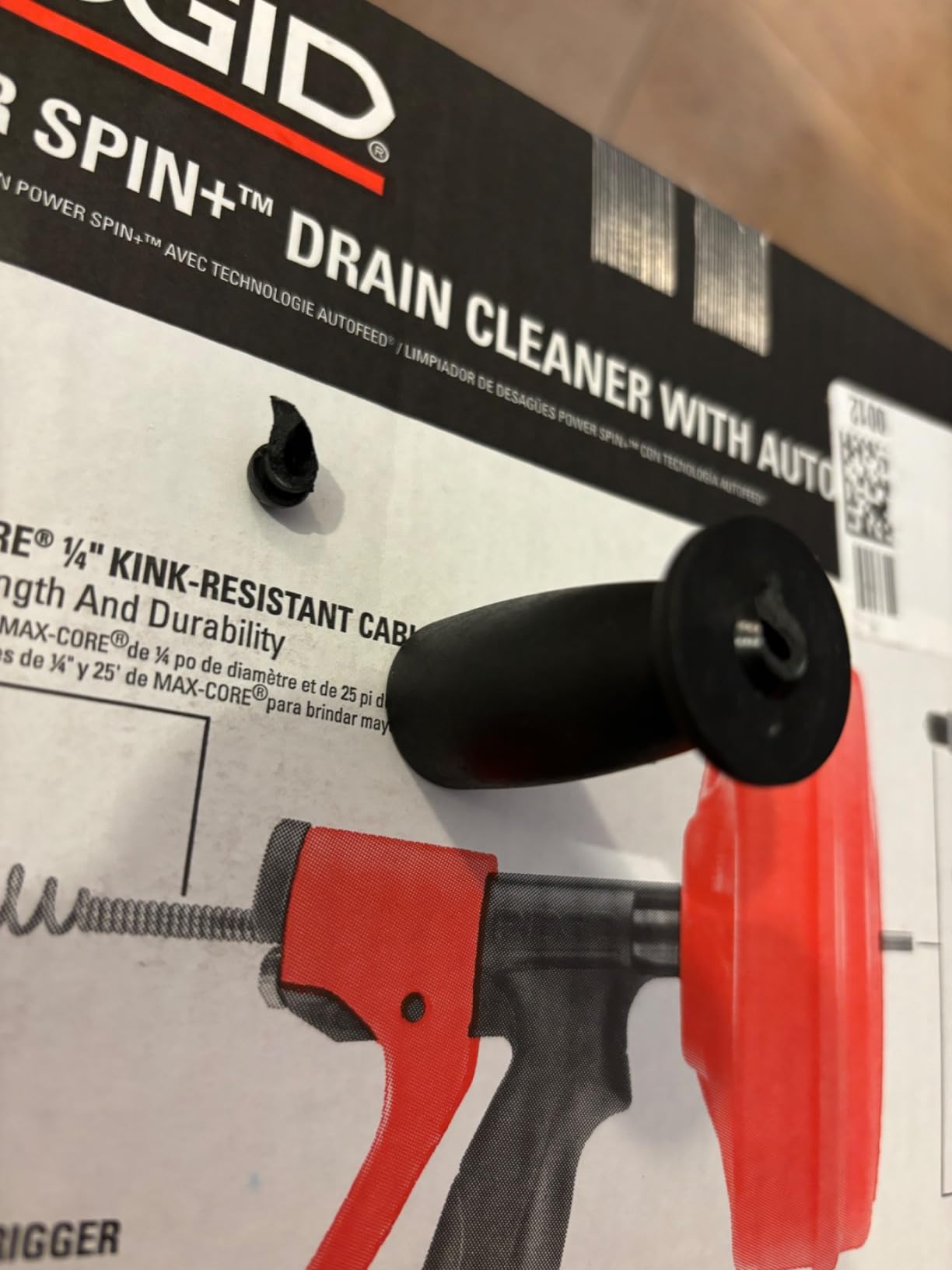 Solid drain cleaner
