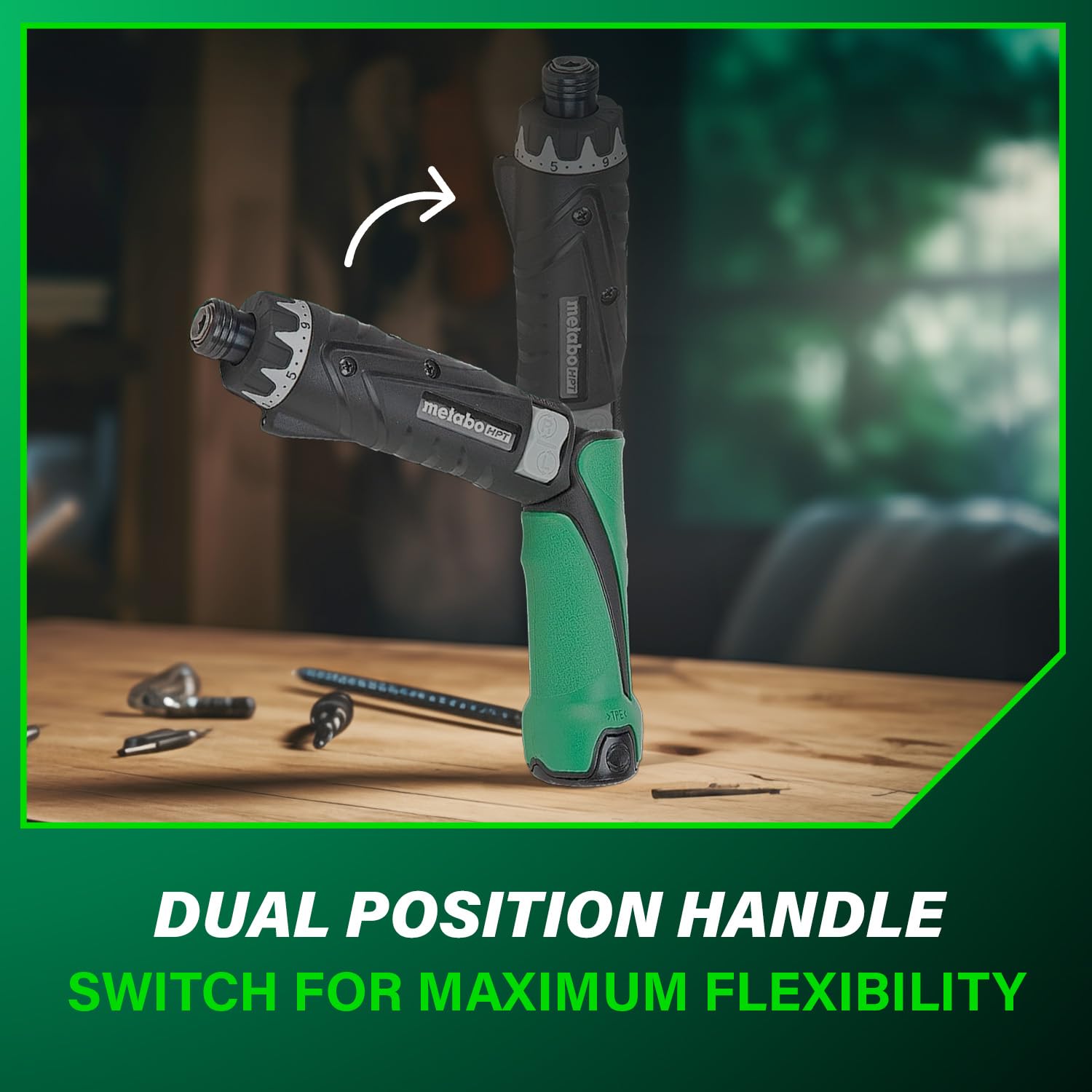 metabo-hpt-db3dl2-3-6v-cordless-screwdriver-kit-with-2-batteries-charger-and-har image 7