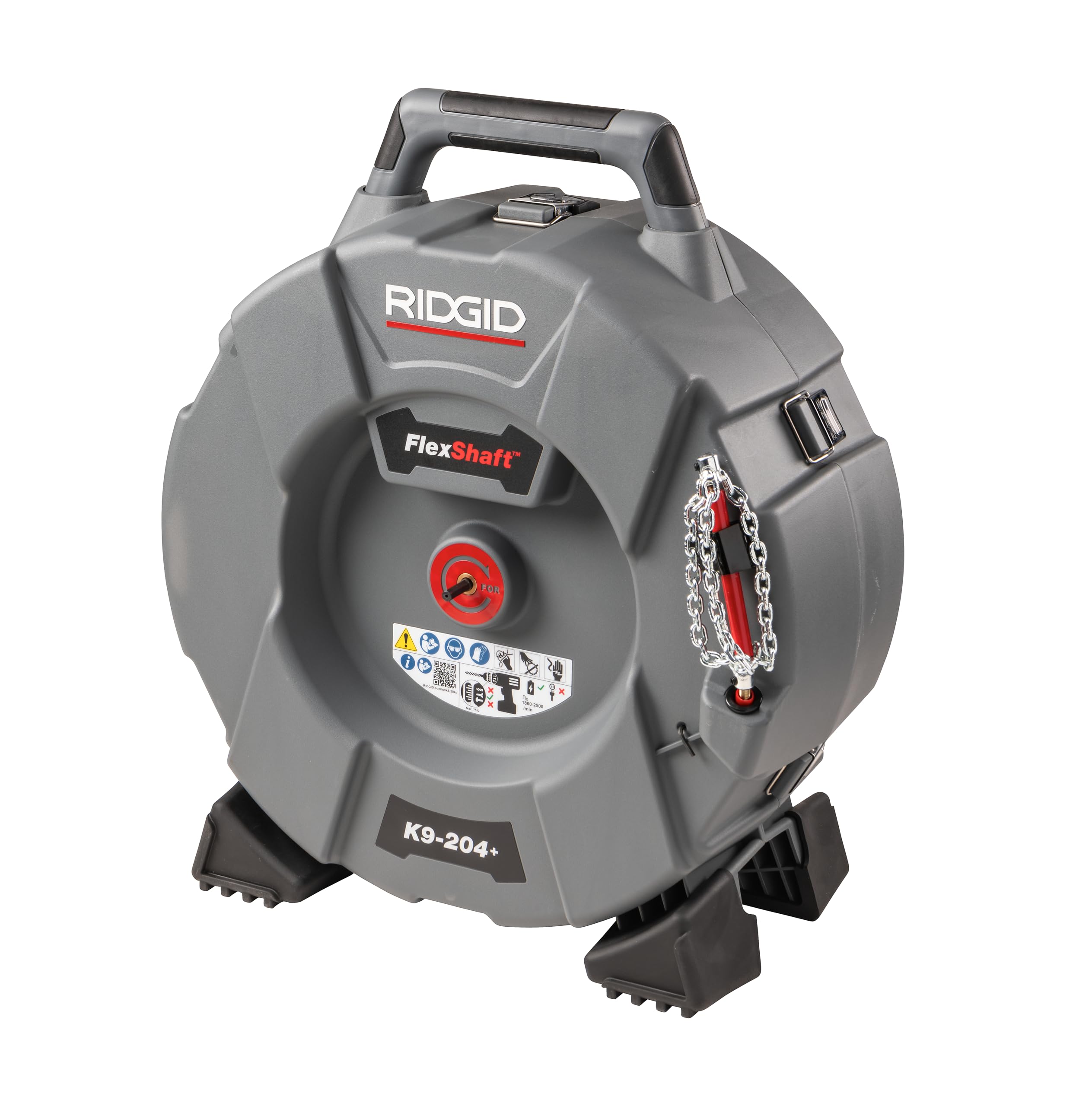 ridgid-flexshaft-k9-204-drain-cleaning-machine-76198-for-2-to-4-pipe image 1