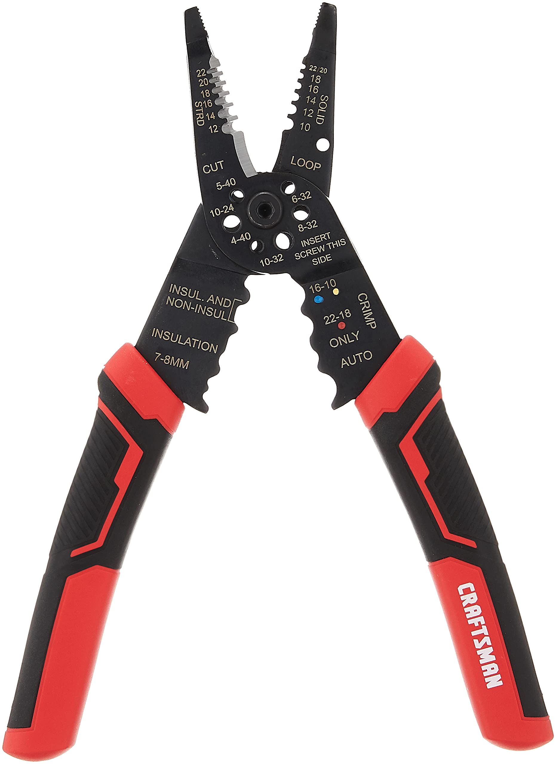 craftsman-8-inch-wire-stripper-cutter-and-crimper-cmht81714 image 3