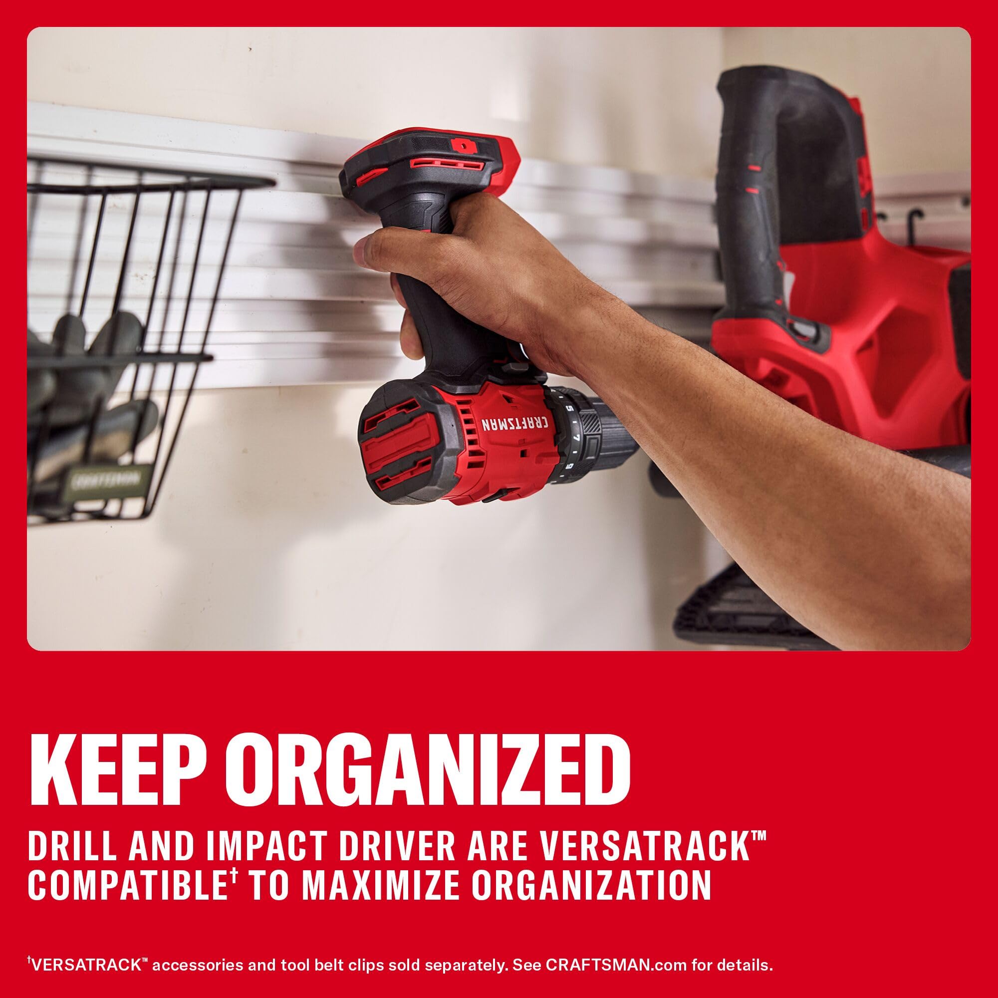 craftsman-v20-cordless-drill-driver-and-impact-driver-combo-kit-cmck201d2-2-x-2a image 7