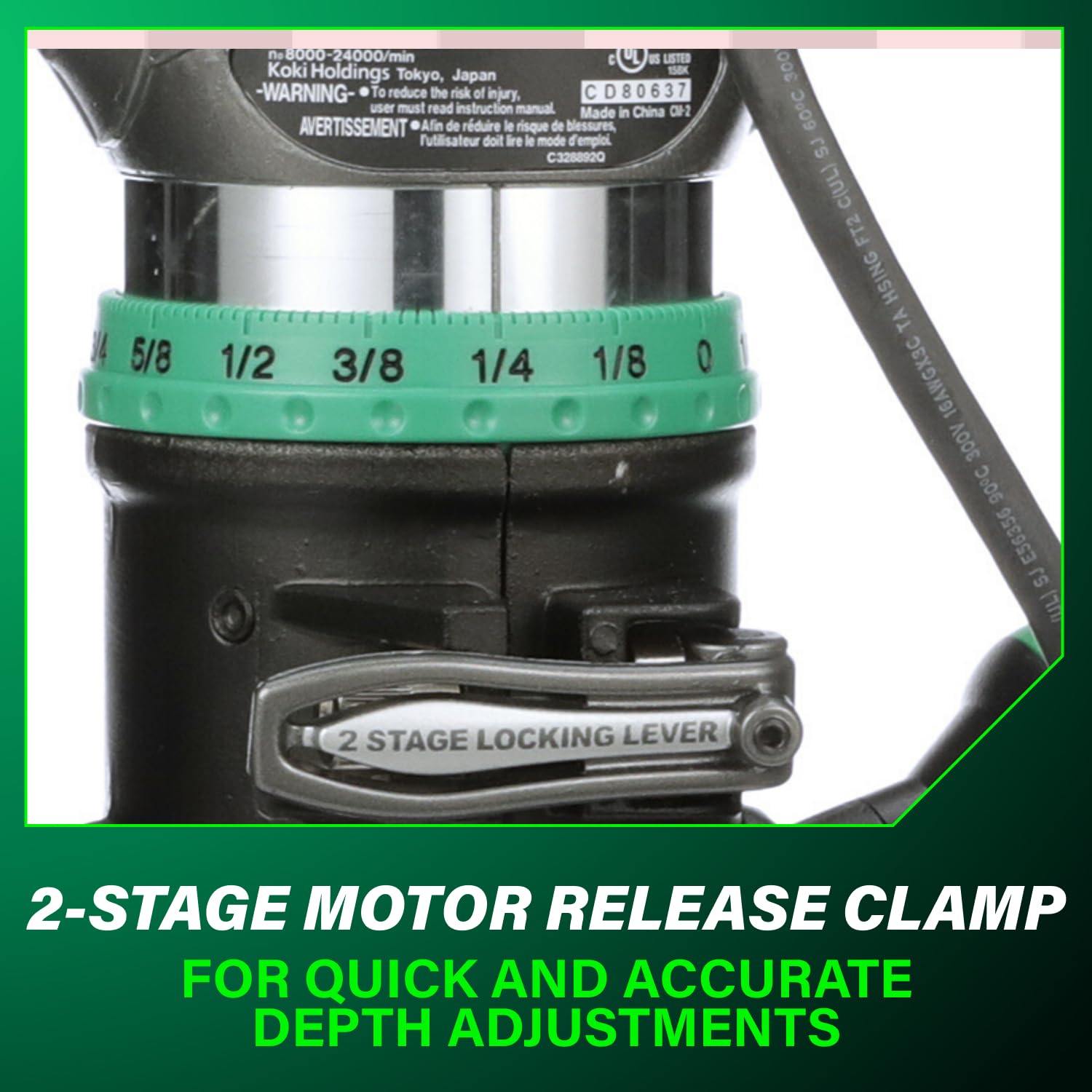 metabo-hpt-m12vc-variable-speed-fixed-base-router-2-1-4-hp-11-amp-motor-electron image 7