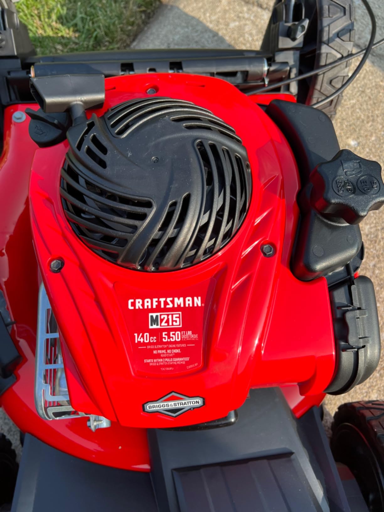 Good mower, minor issues