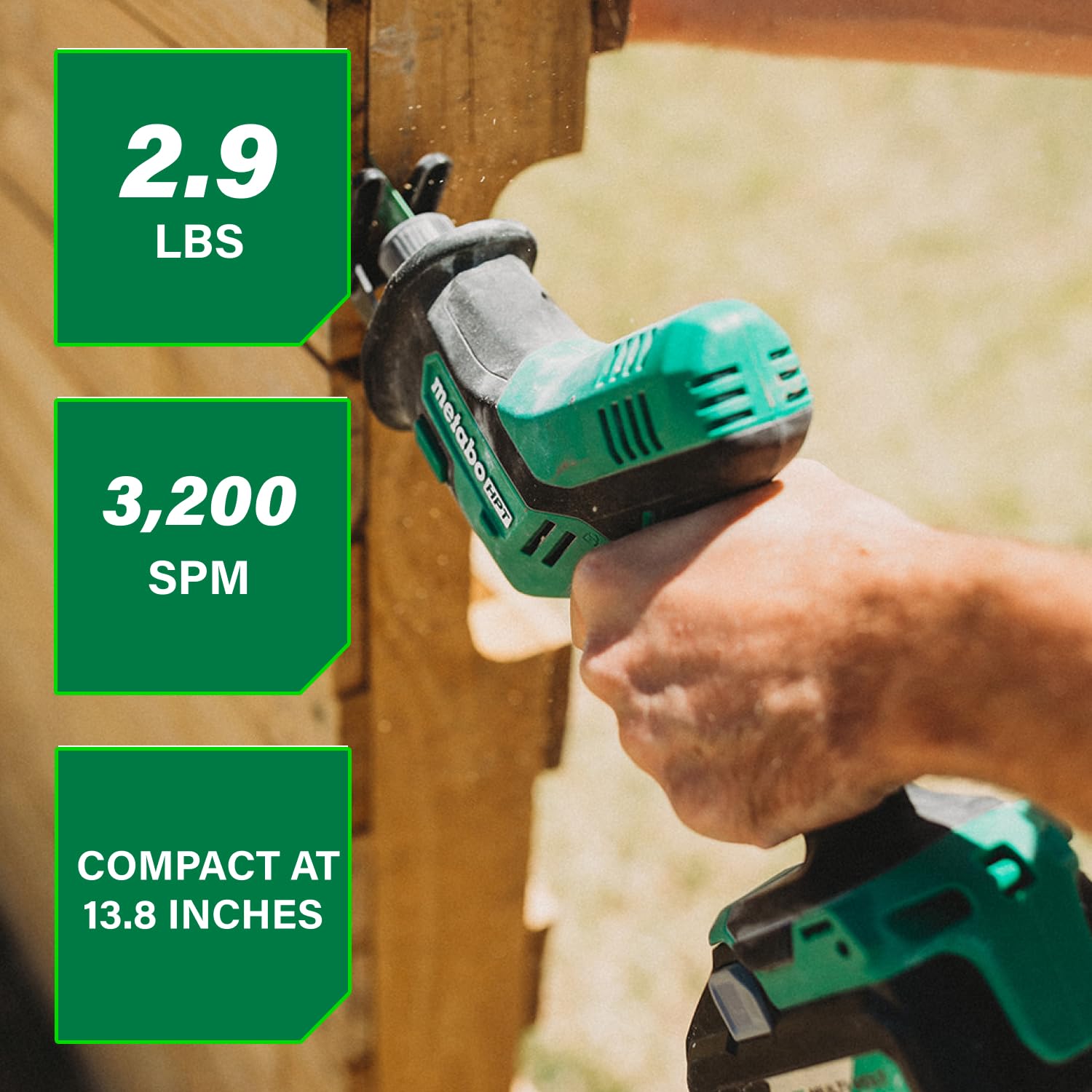 metabo-hpt-cr18daq4-18v-cordless-one-handed-reciprocating-saw-3-200-spm-tool-onl image 2