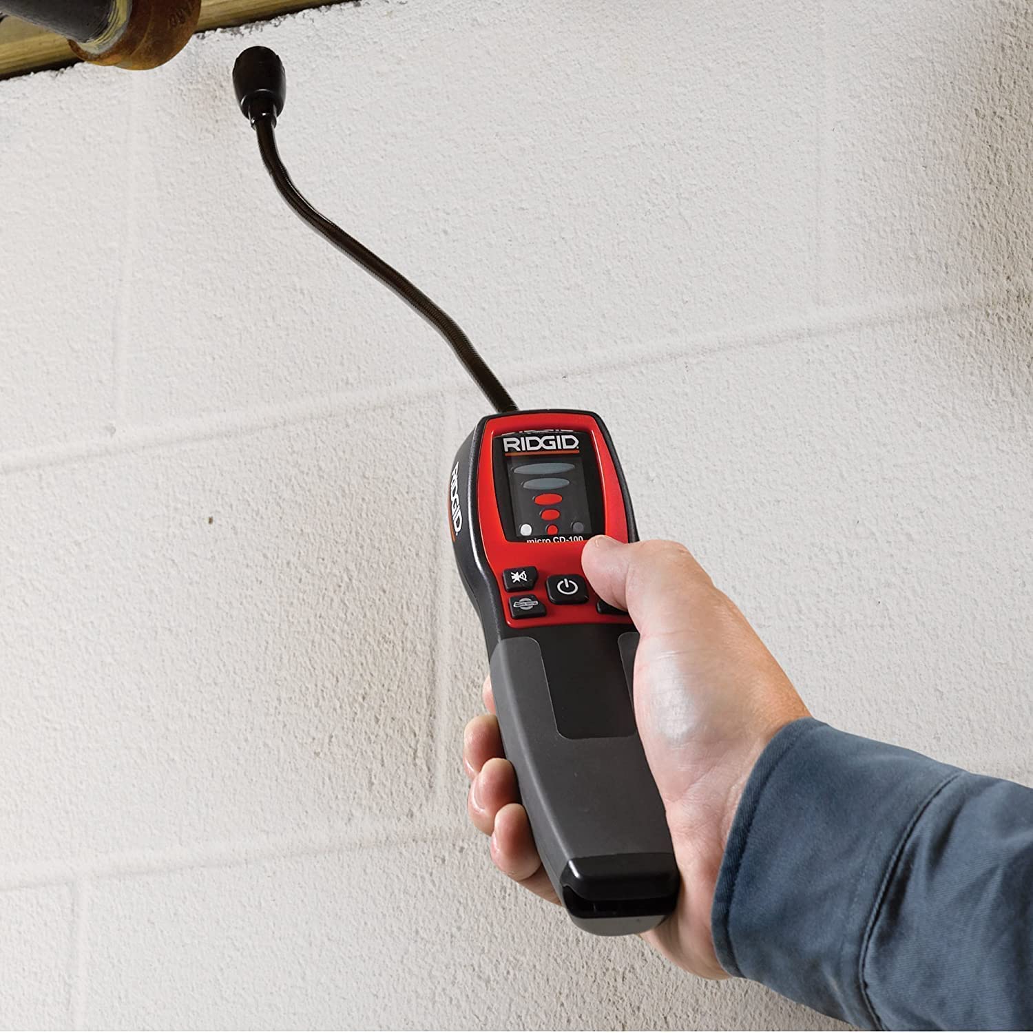 ridgid-36163-cd-100-micro-combustible-gas-handheld-diagnostic-detector-with-16-f image 6