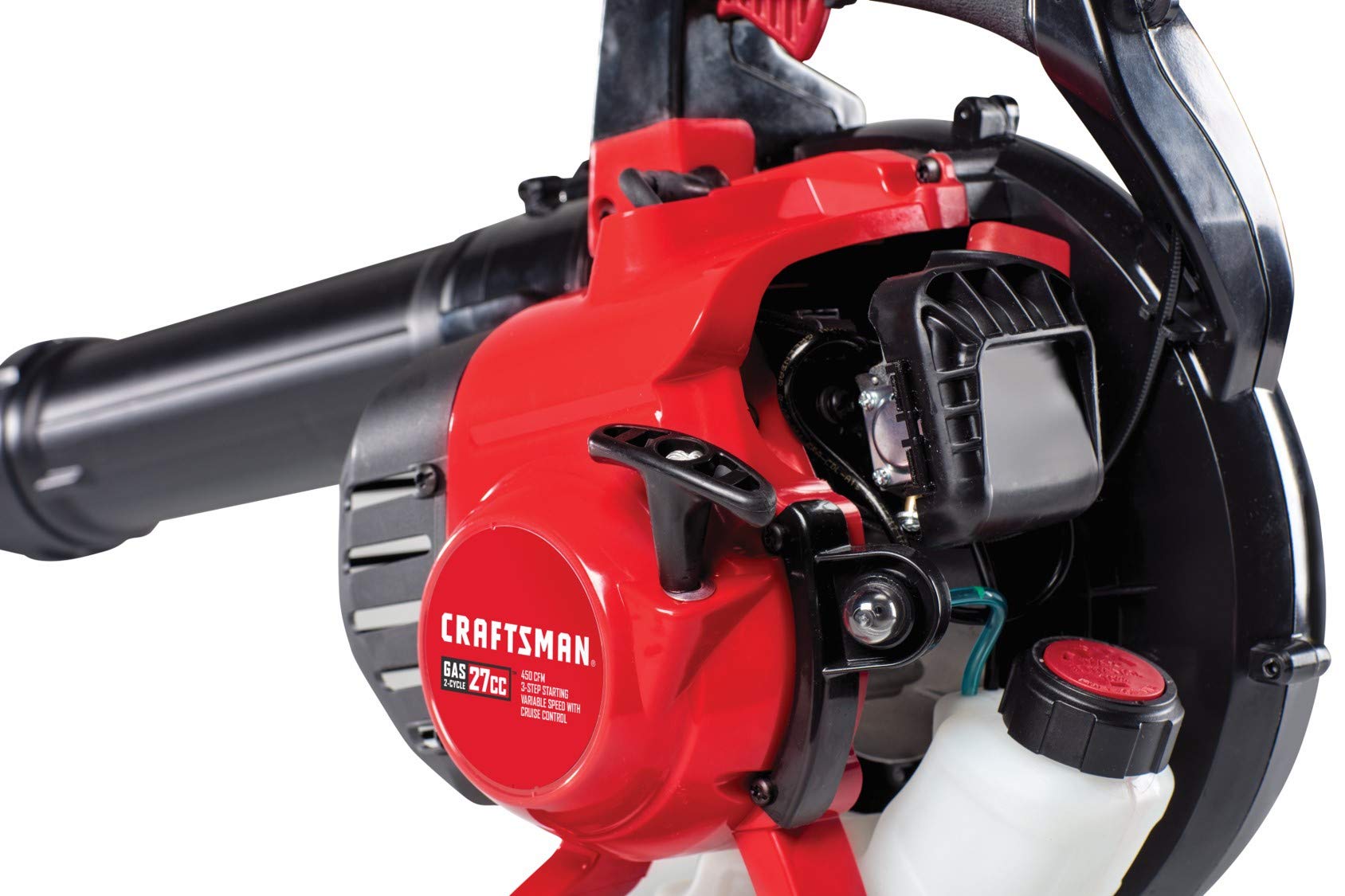 craftsman-27cc-2-cycle-gas-leaf-blower-and-vacuum-bv245-205-mph-450-cfm-vacuum-k image 6