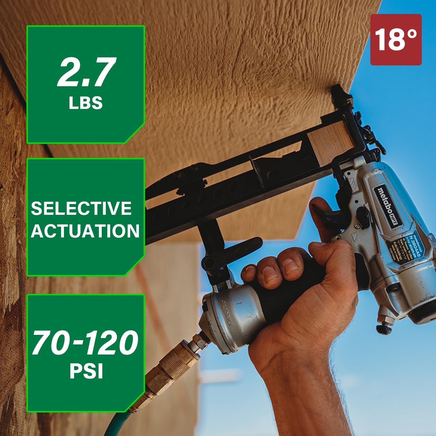 metabo-hpt-18-gauge-finish-stapler-1-4-crown-staples-pneumatic-n3804a5-all-metal image 3