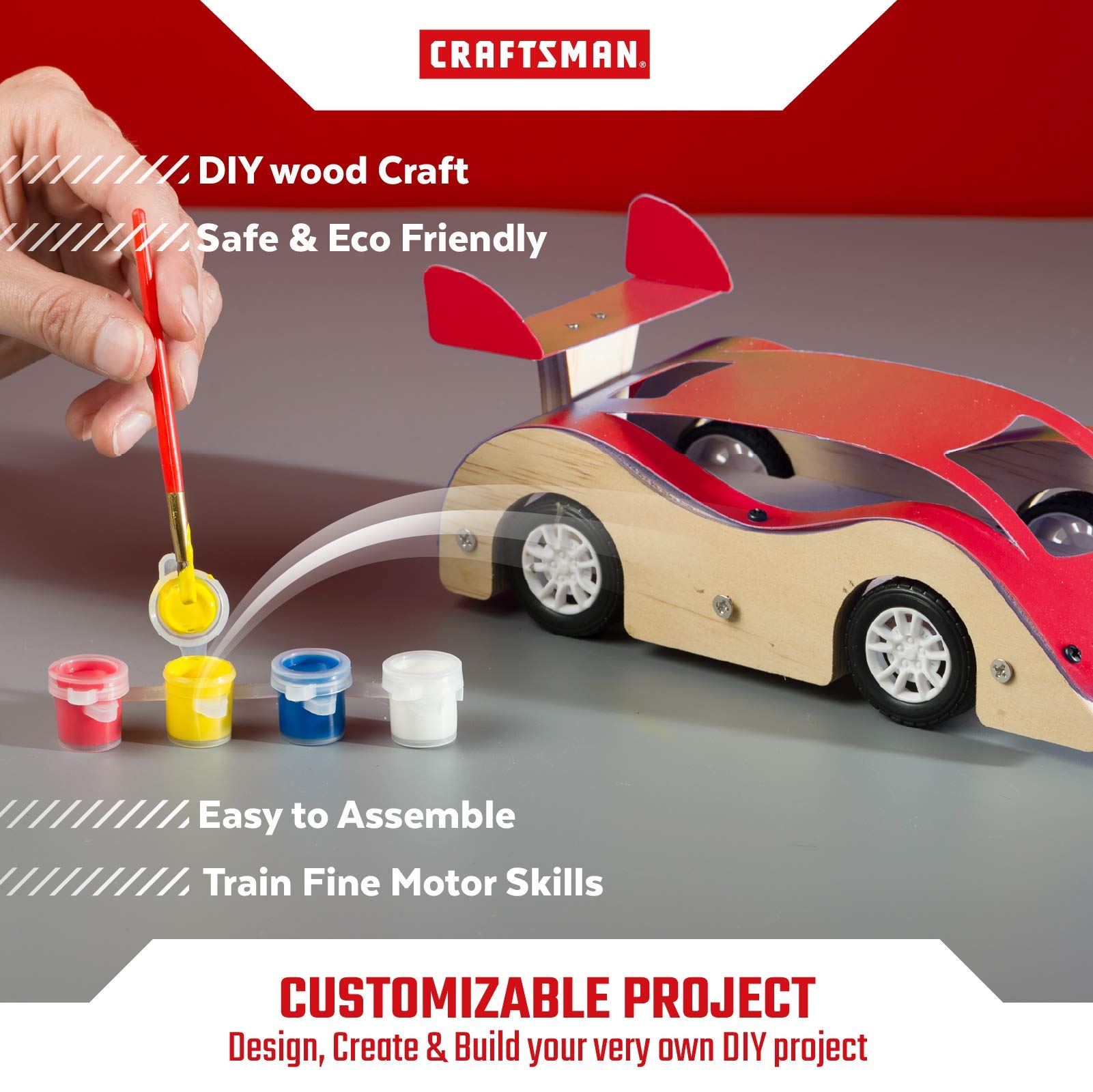 craftsman-custom-racer-kit-wooden-race-car-building-set-for-kids image 7