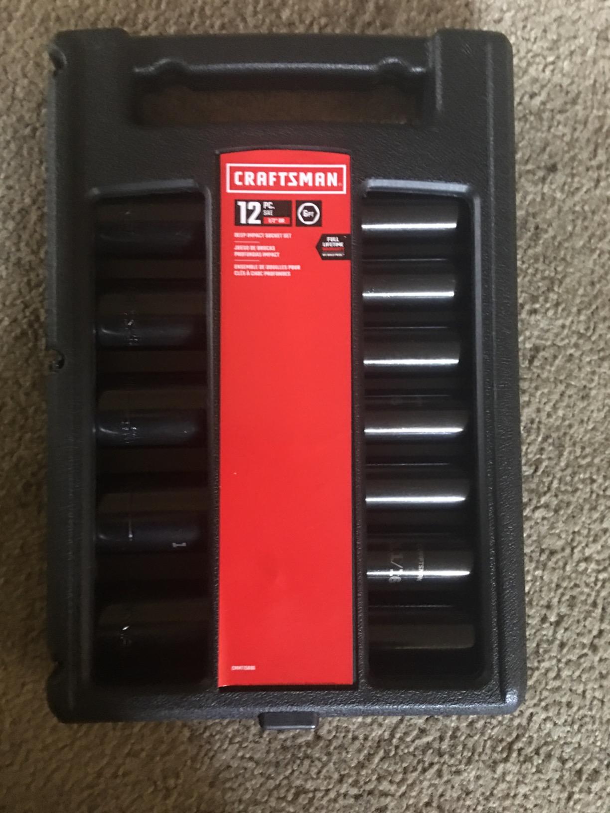 Good socket set, but case could be better