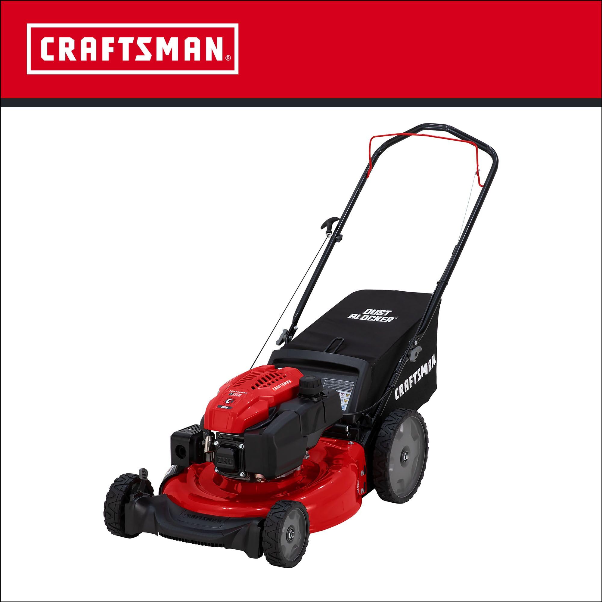 craftsman-gas-push-mower-m125c-163cc-21-inch-cm11a-b2c2093 image 4