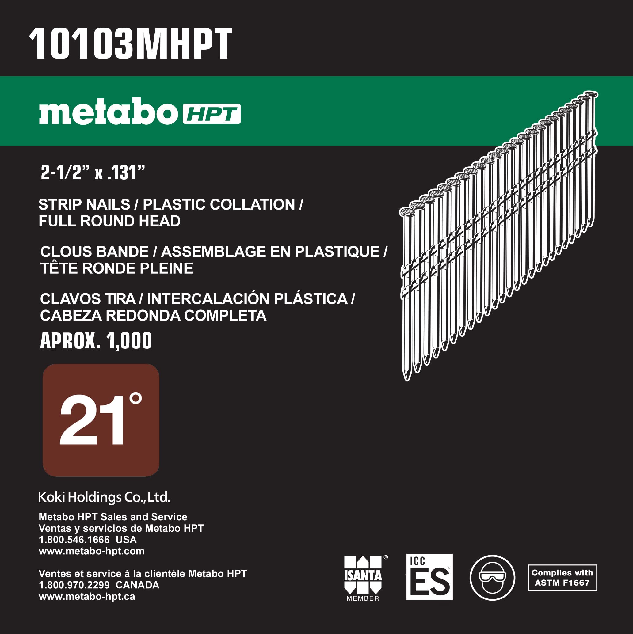 metabo-hpt-21-framing-nails-2-3-8-x-0-113-ring-shank-full-round-head-10103mhpt-2 image 3