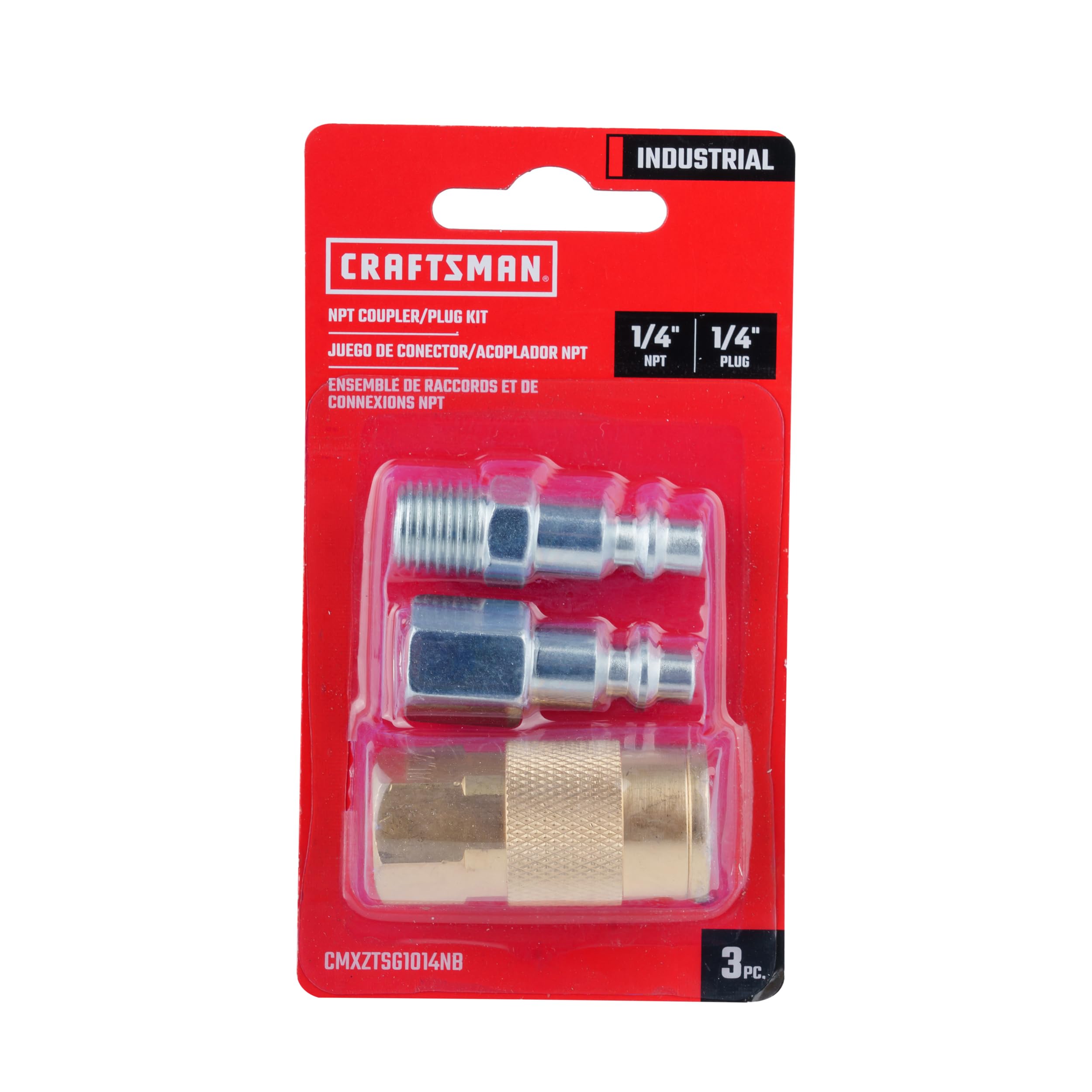 craftsman-1-4-in-npt-universal-coupler-plug-kit-3-piece-industrial-interchange-s image 6