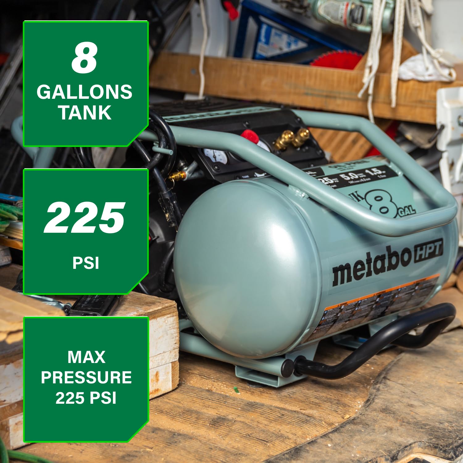 metabo-hpt-8-gallon-trolley-air-compressor-225-psi-ec1315s image 3