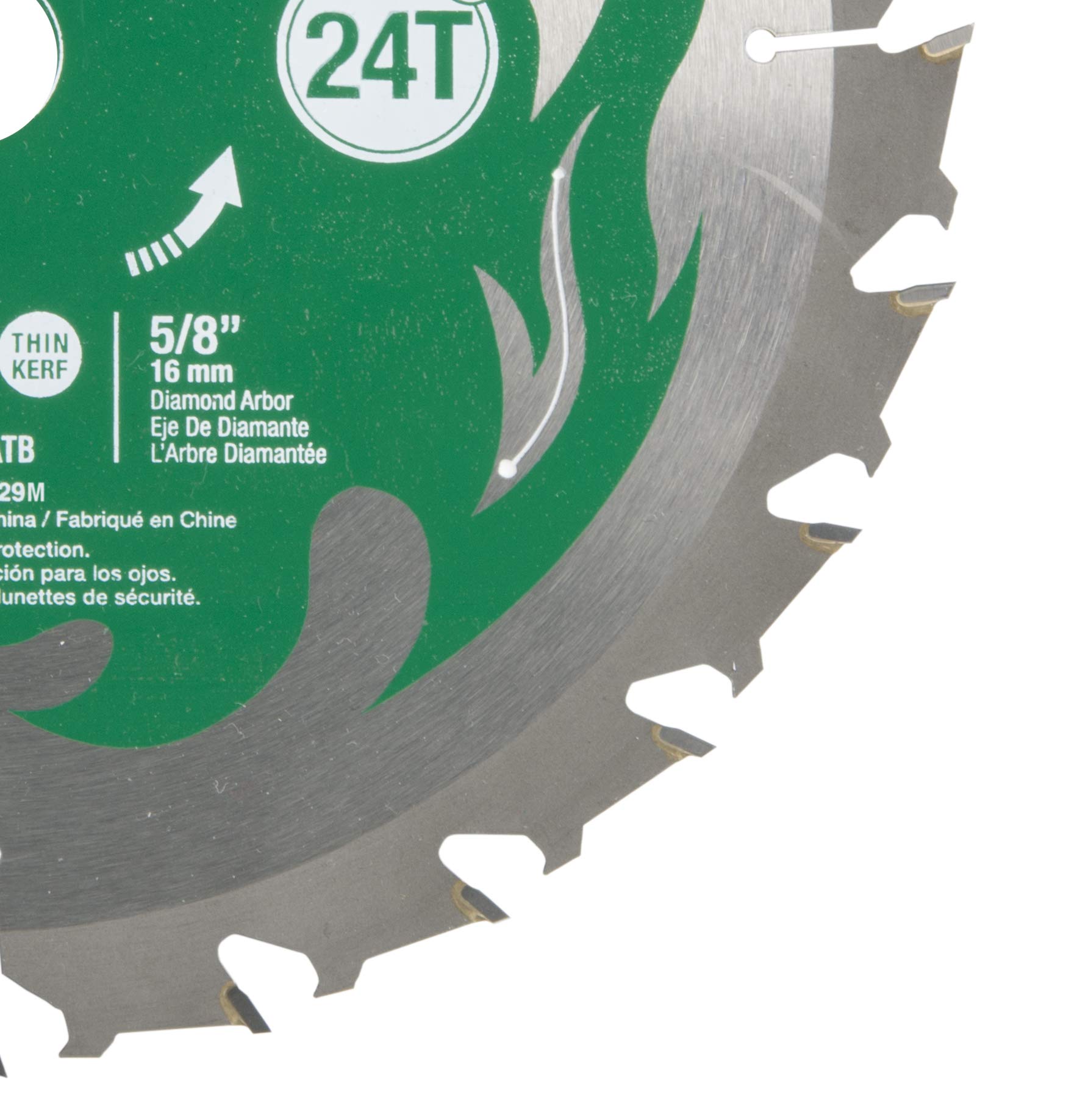 metabo-hpt-115429m-circular-saw-blade-7-1-4-24t-framing-ripping-vpr-blade-with-t image 2