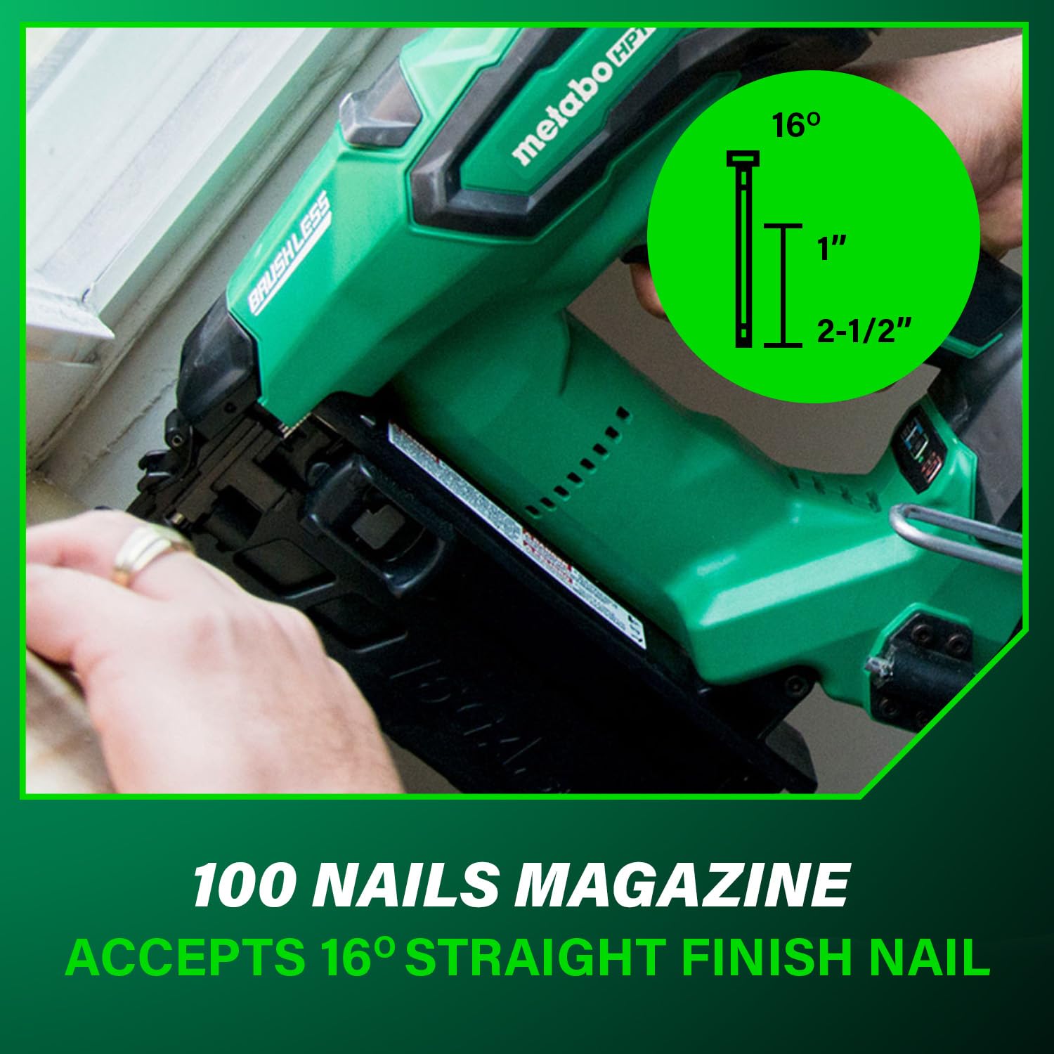 metabo-hpt-18v-multivolt-brushless-cordless-finish-nailer-kit-nt1865dmst-16-gaug image 8