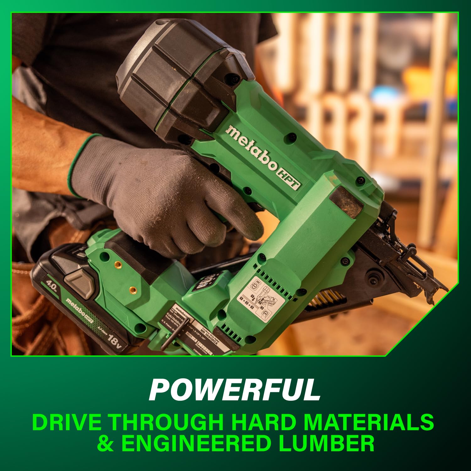 metabo-hpt-nr1890dca-18v-multivolt-cordless-framing-nailer-bundle-with-2-5ah-5-0 image 8