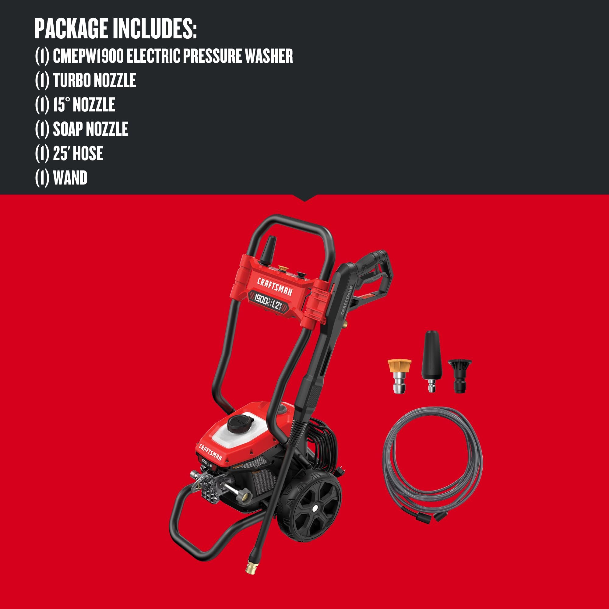 craftsman-electric-pressure-washer-cold-water-1900-psi-1-2-gpm-corded-cmepw1900 image 3