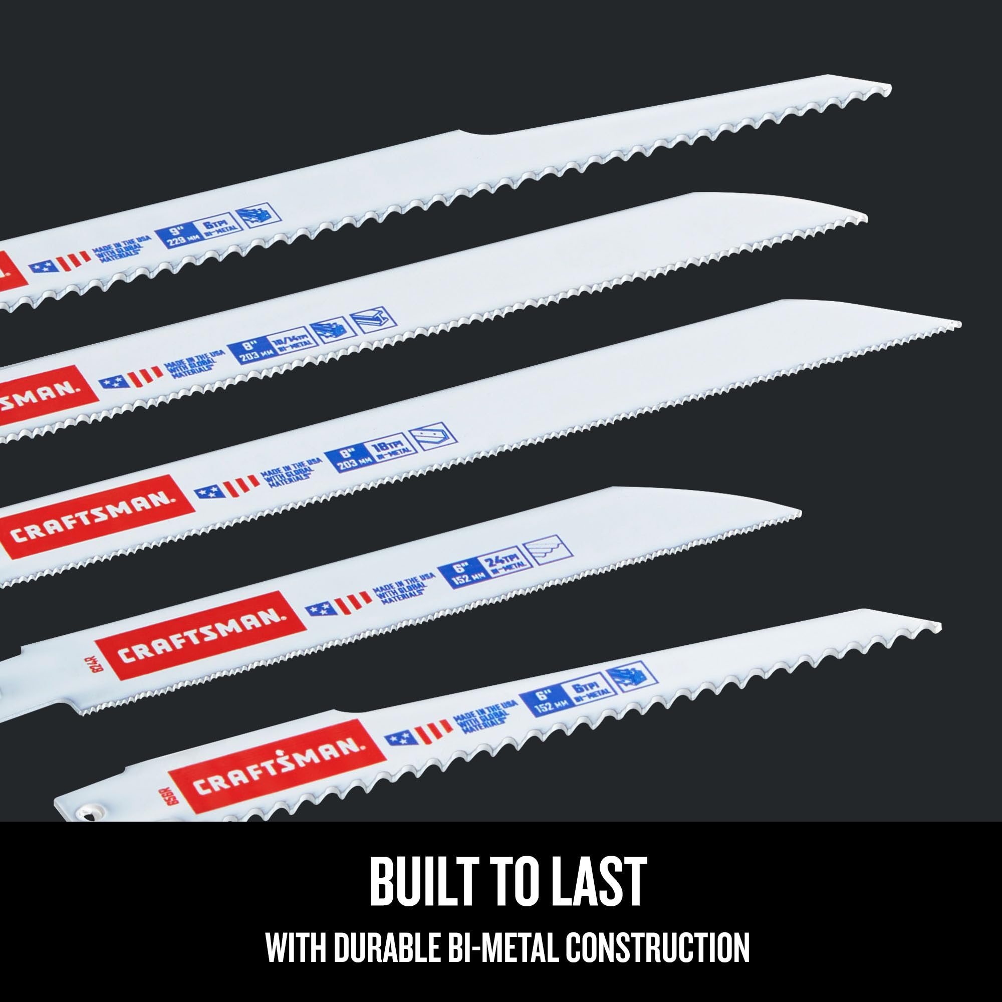 craftsman-11-piece-general-purpose-reciprocating-saw-blade-set-with-case-2058838 image 5