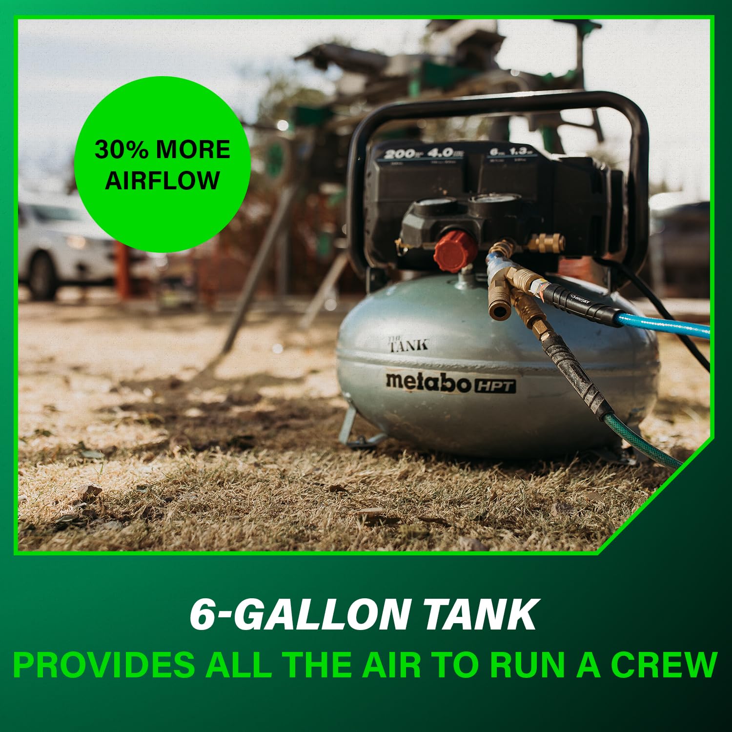 metabo-hpt-6-gallon-200-psi-pancake-air-compressor-ec914s-4-cfm-90-psi image 8