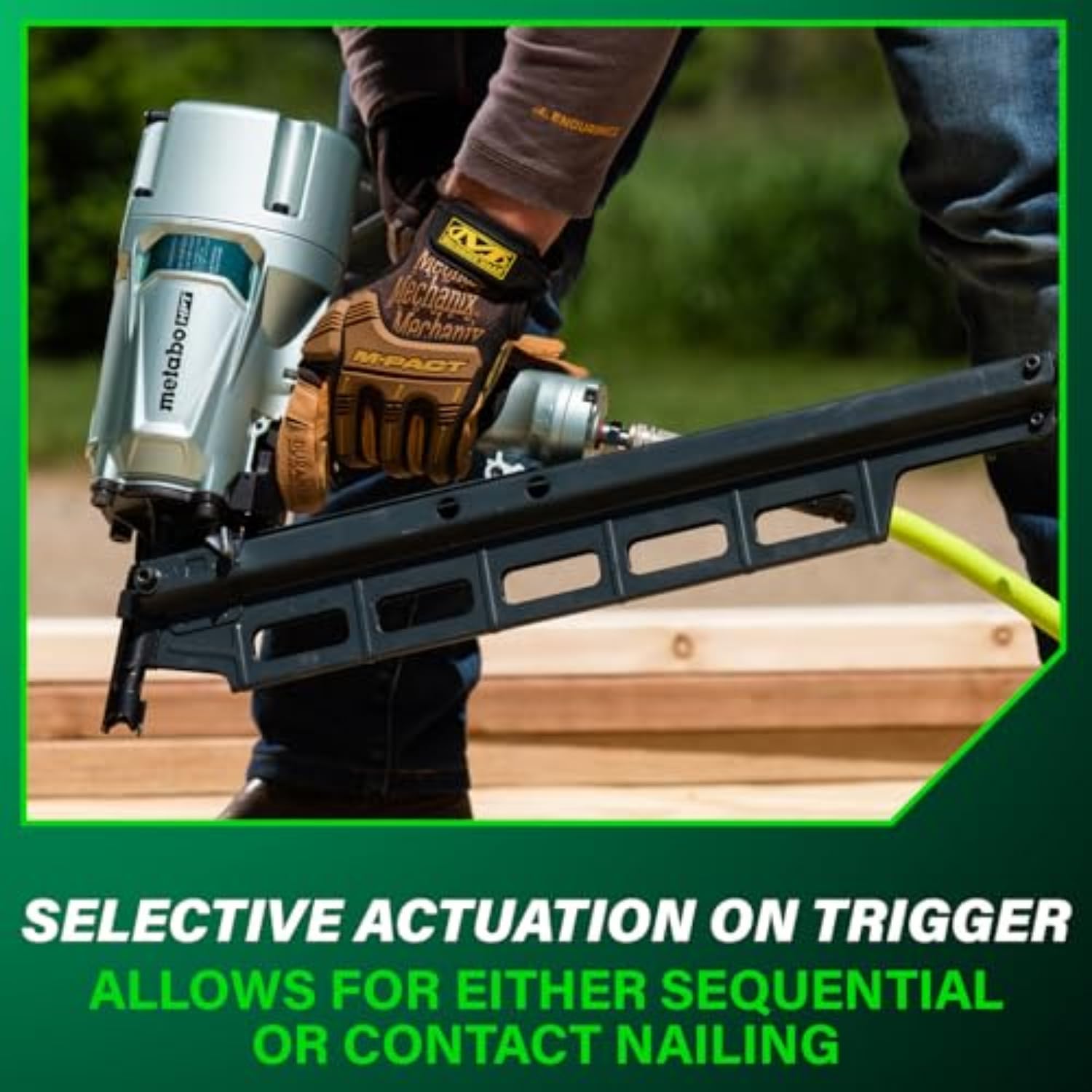 metabo-hpt-nr83a5-s-21-full-round-head-framing-nailer-pneumatic-plastic-collated image 7