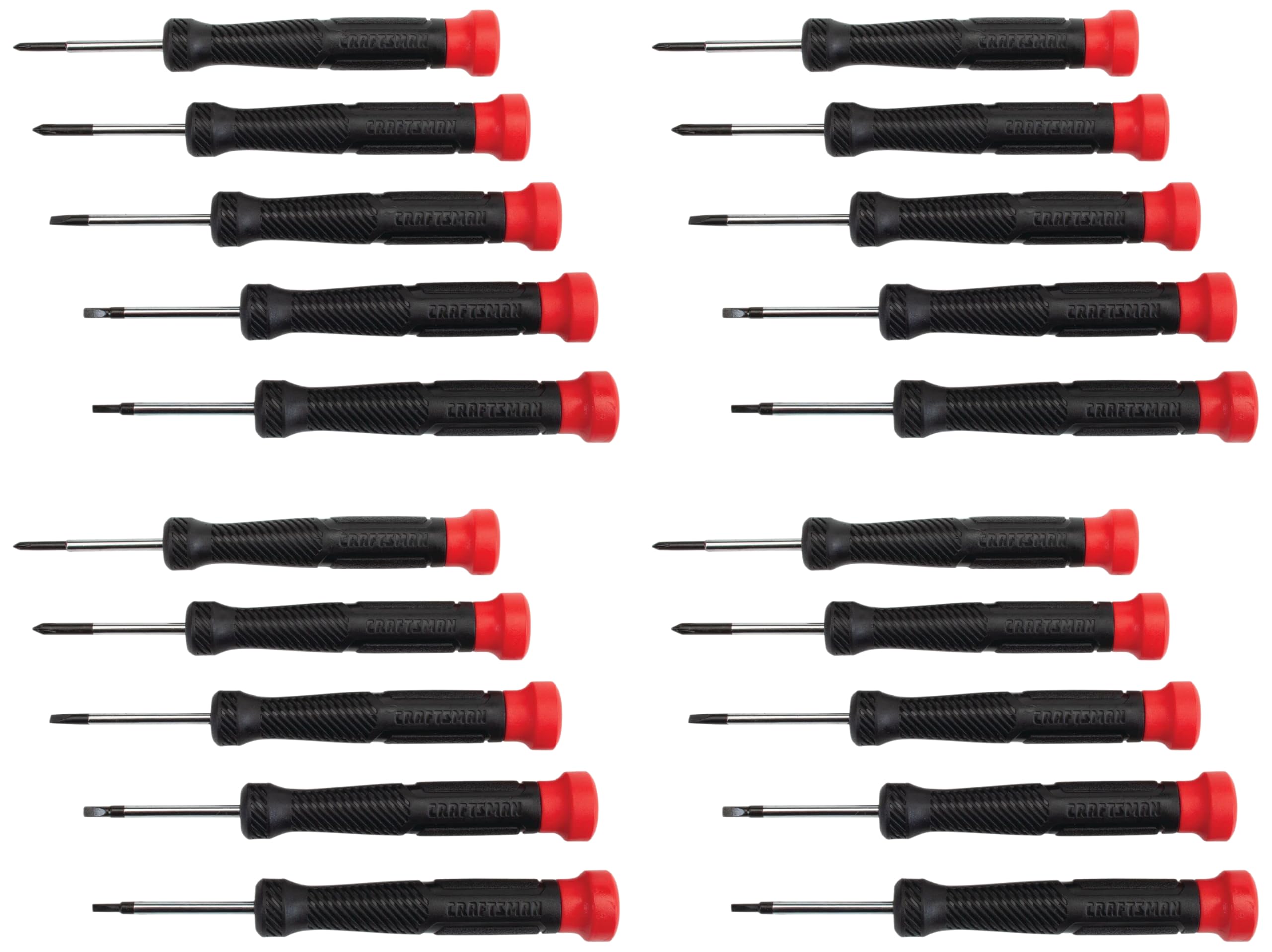 craftsman-precision-screwdriver-set-5-pc-bi-material-handle-cmht65074 image 5