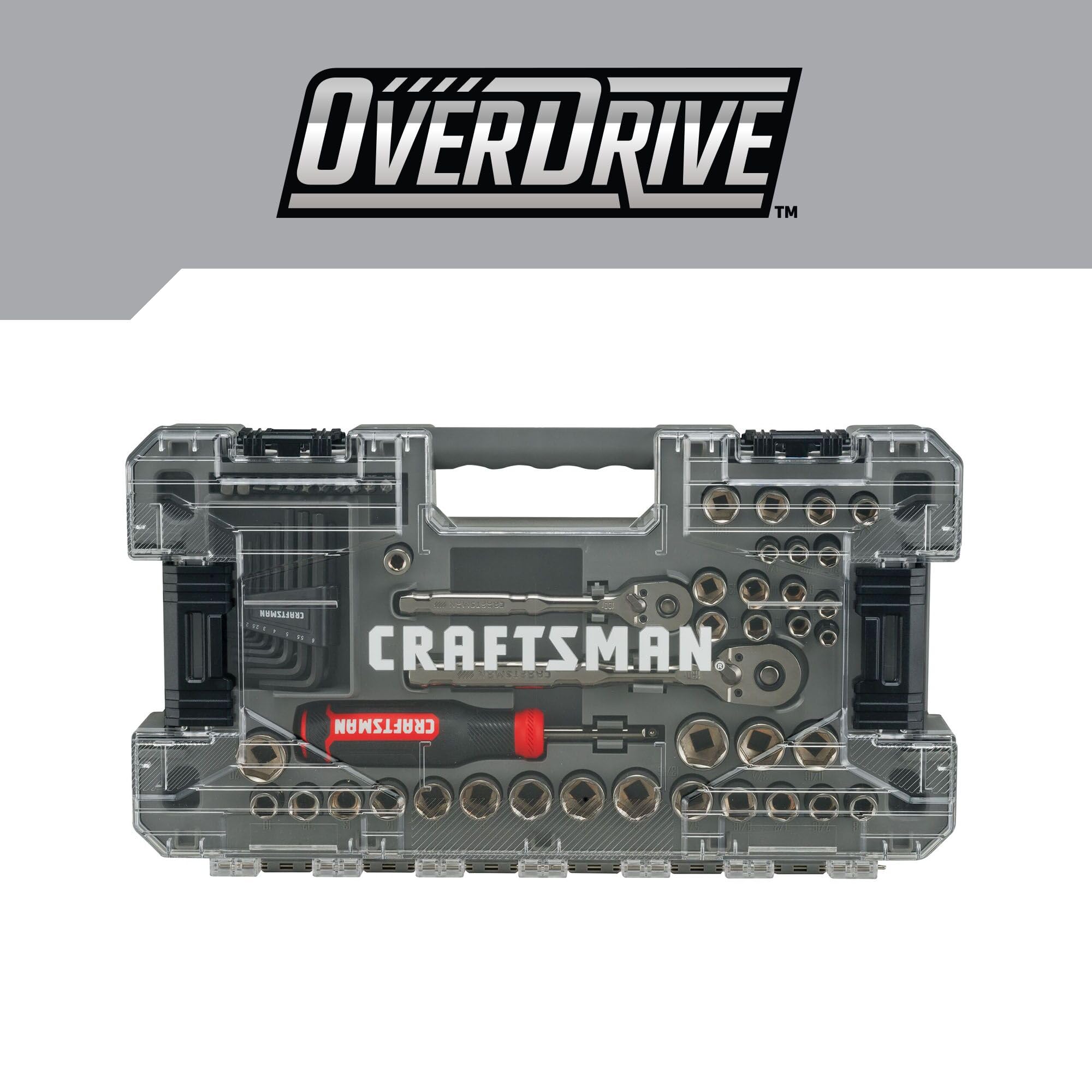 craftsman-overdrive-64-piece-gunmetal-chrome-mechanics-tool-set-standard-sae-met image 3