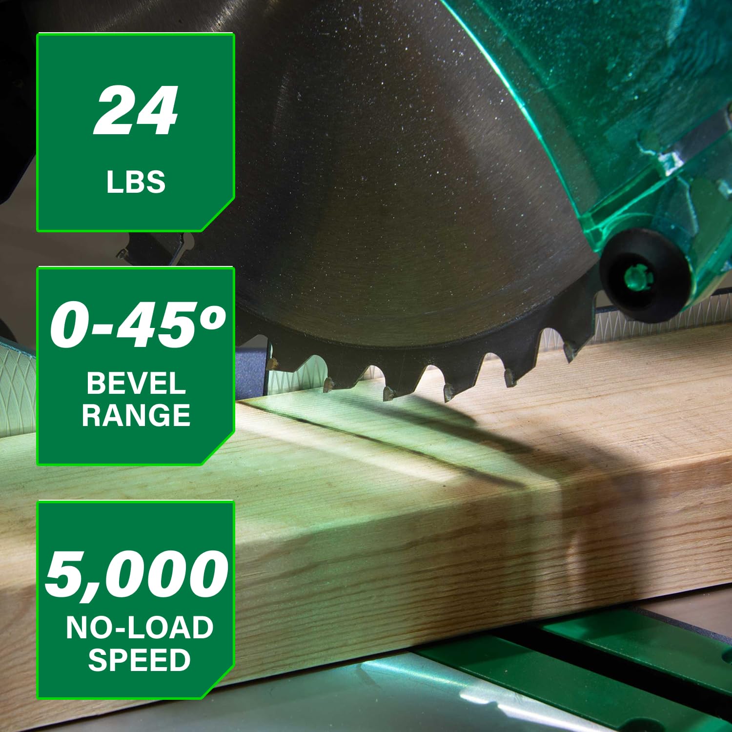 metabo-hpt-c10fcg2-10-inch-single-bevel-compound-miter-saw-15-amp-5-000-rpm-ligh image 2