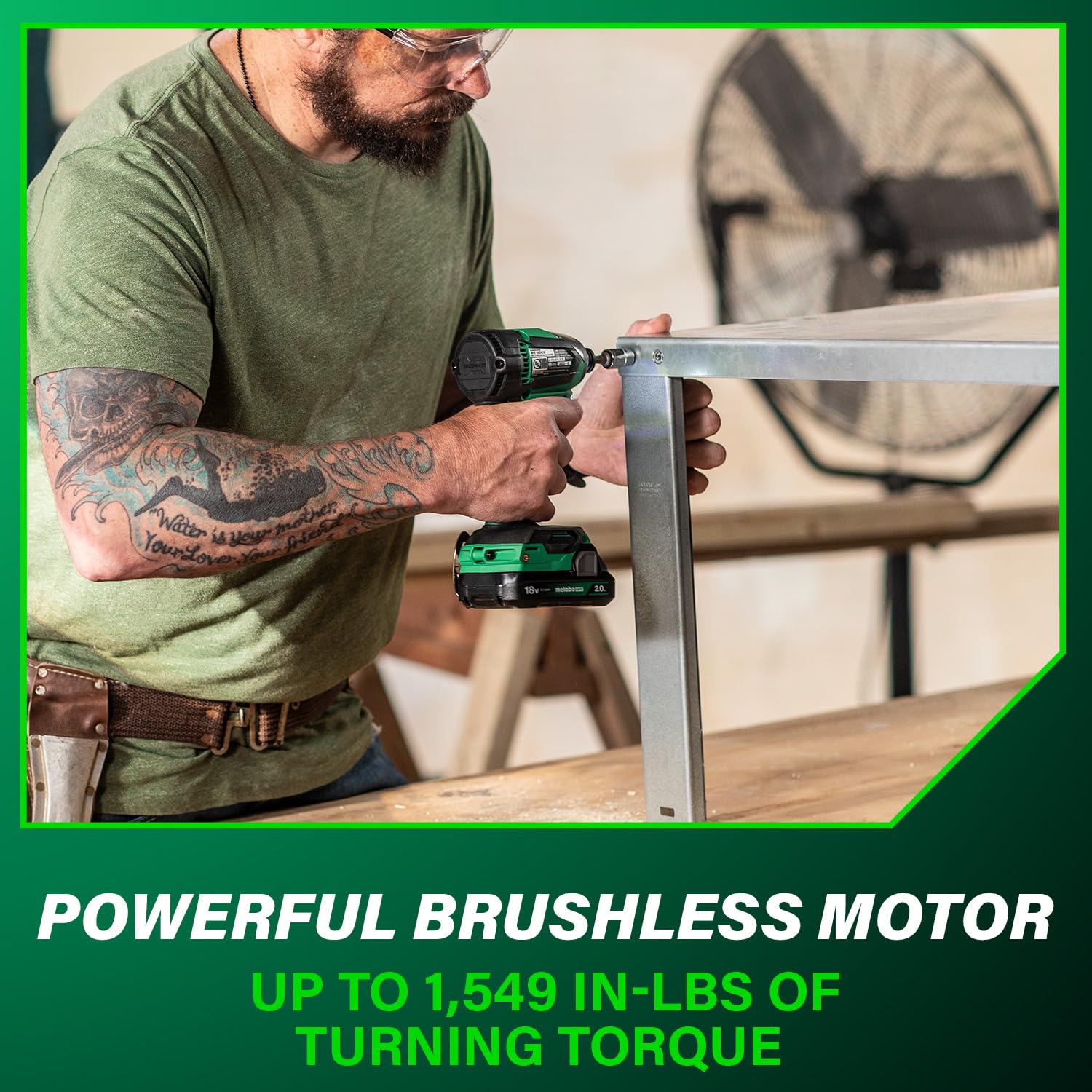 metabo-hpt-18v-brushless-impact-driver-kit-with-2-batteries-wh18dex image 7