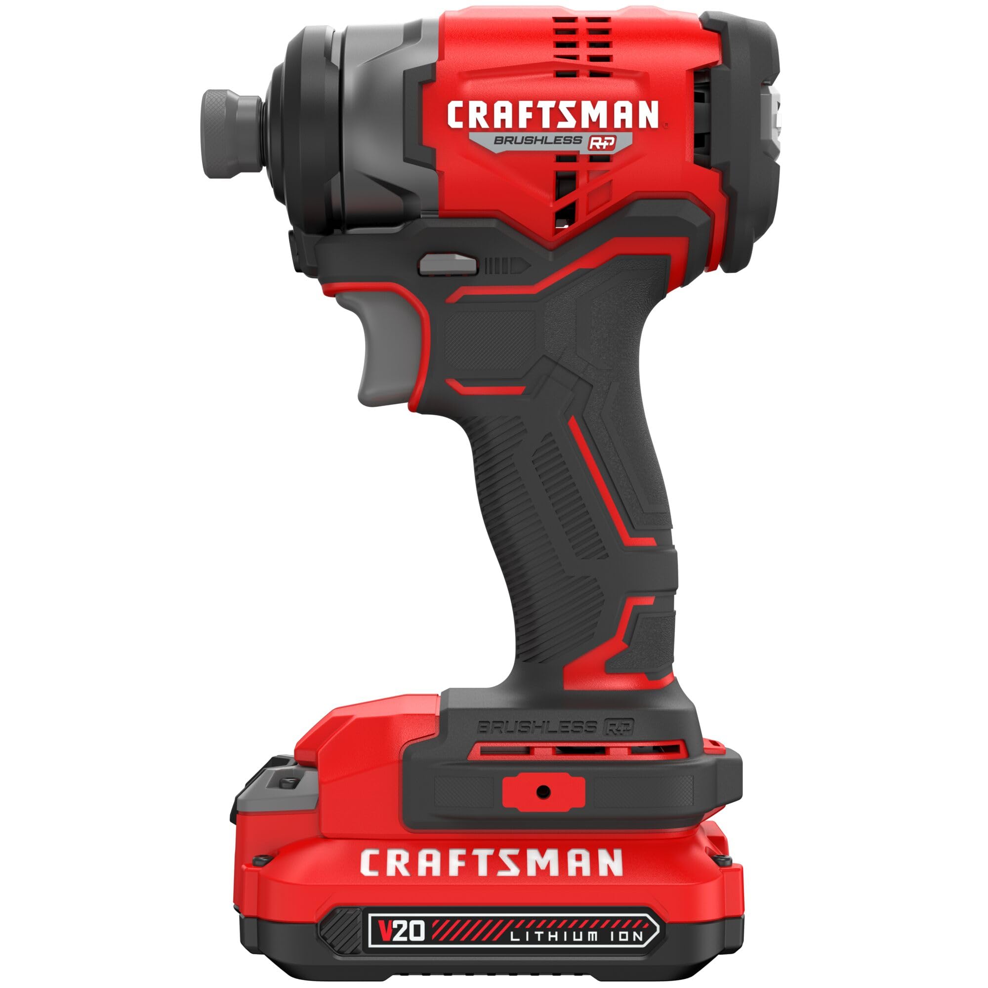 craftsman-v20-1-4-brushless-impact-driver-kit-cmcf813c1-with-battery-and-charger image 6