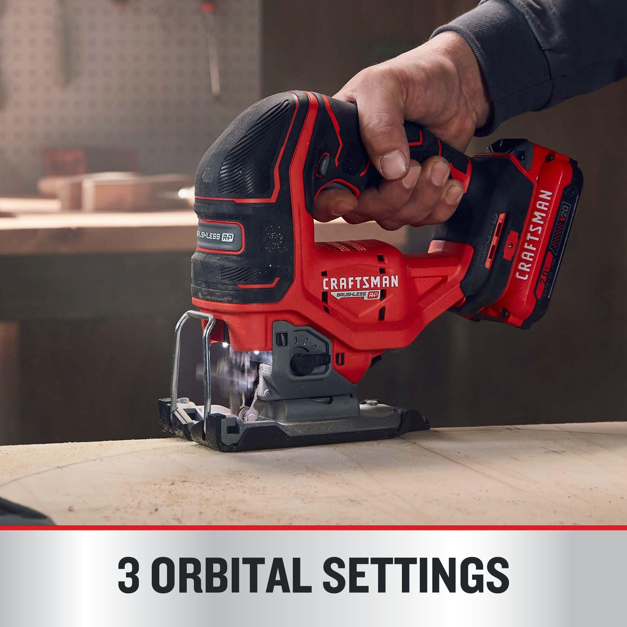 craftsman-v20-rp-cordless-jig-saw-cmcs650b-brushless-3-orbital-settings-bare-too image 5