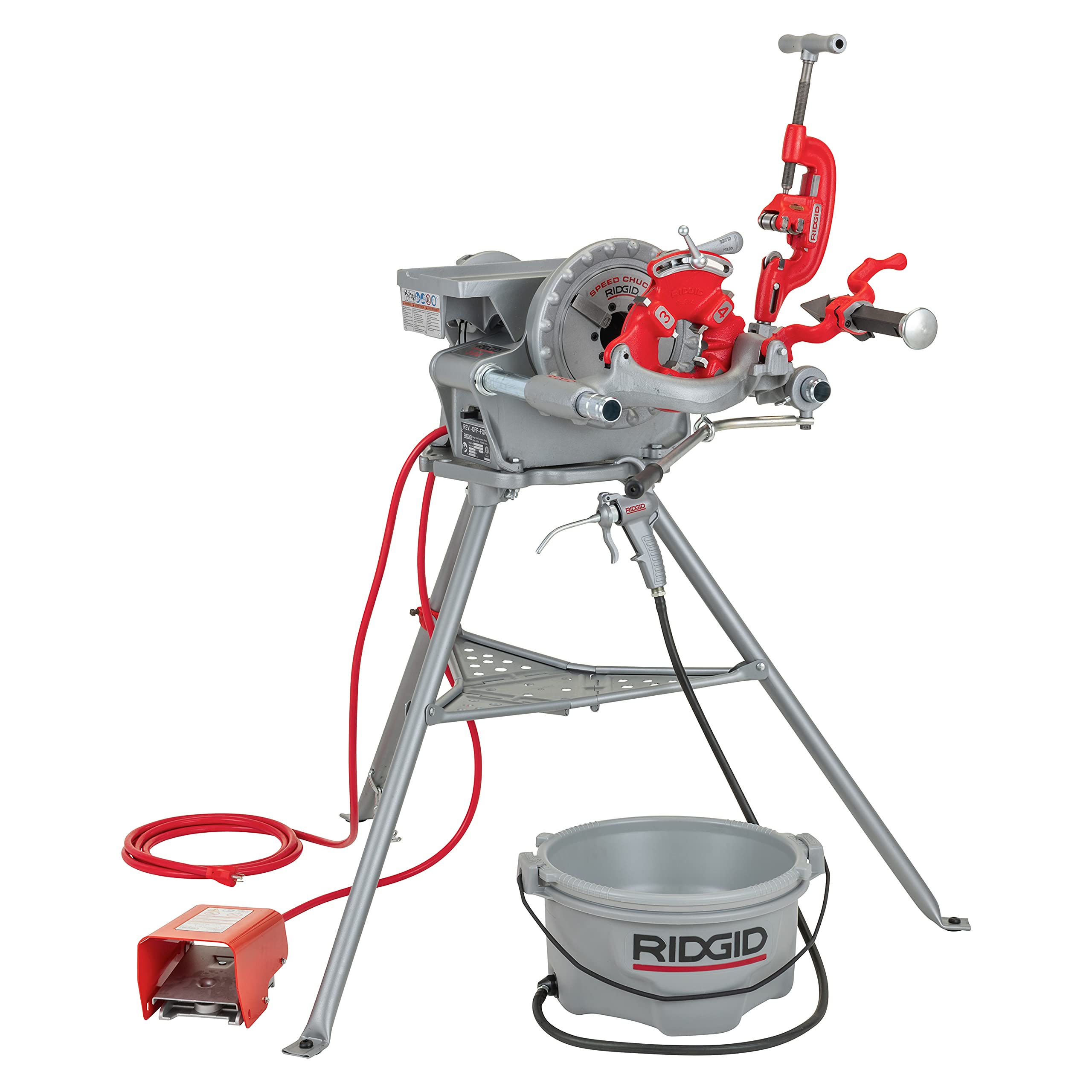 ridgid-model-300-power-drive-complete-threading-machine-15682-38-rpm-1-2-to-2-pi image 1