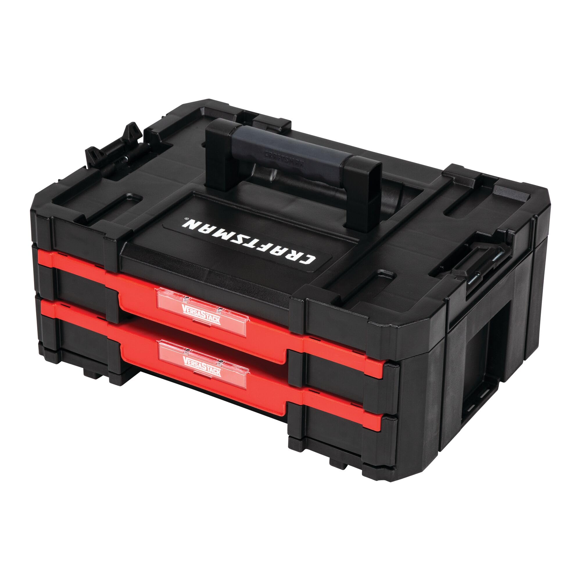 craftsman-versastack-cmst17804-plastic-tool-box-with-drawers-2-drawer image 6