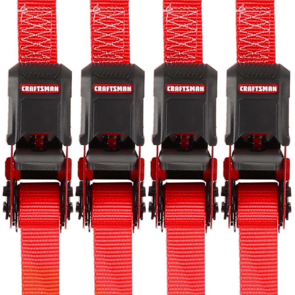 craftsman-cmxazbs15004-1-x-12-ratchet-tie-down-straps-1500-lb-break-strength-4-p image 2
