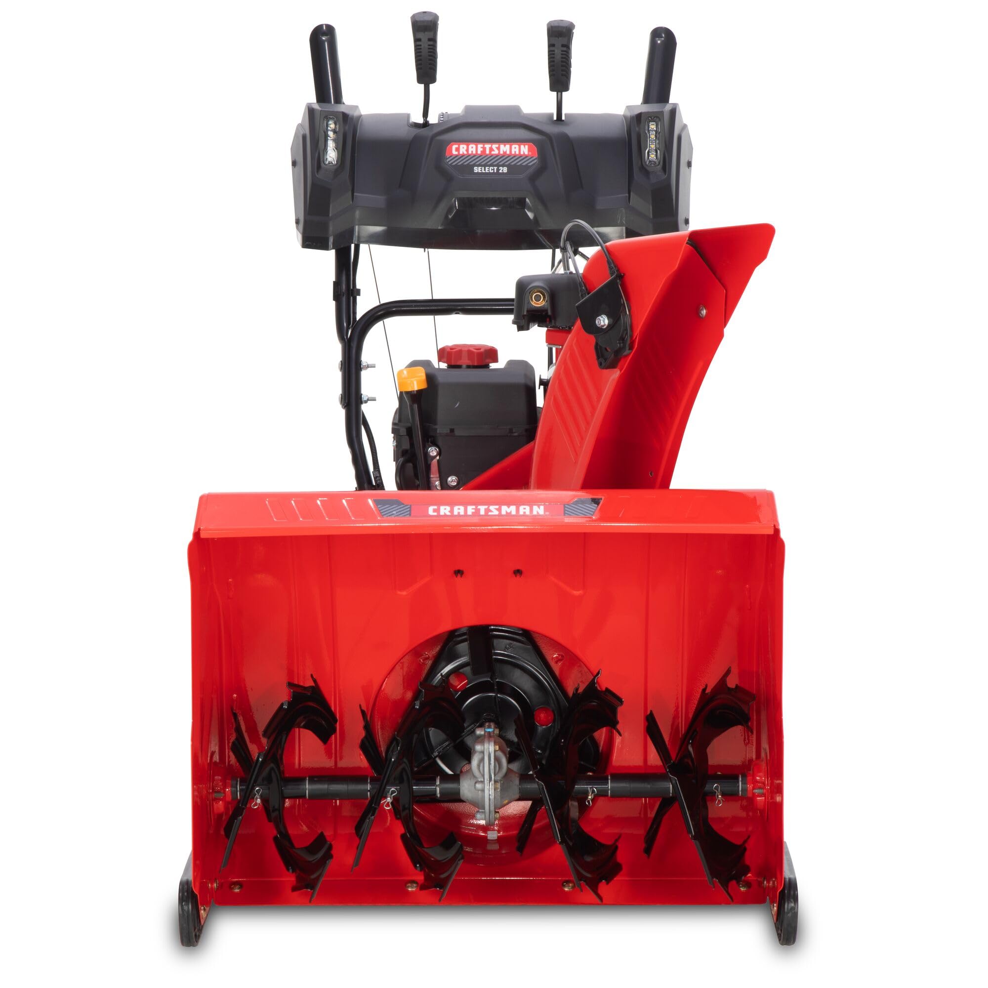 craftsman-select-28-two-stage-self-propelled-snow-thrower-with-push-button-start image 3