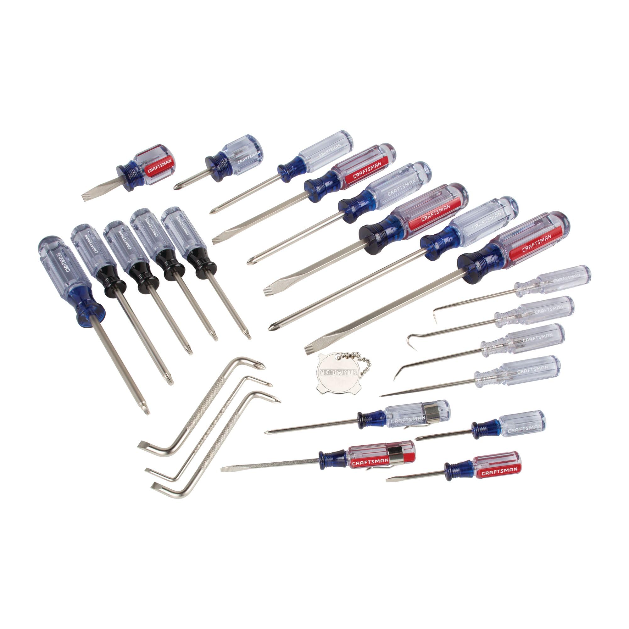 craftsman-screwdriver-set-assorted-25-piece-cmht65046-heat-treated-alloy-steel-s image 1