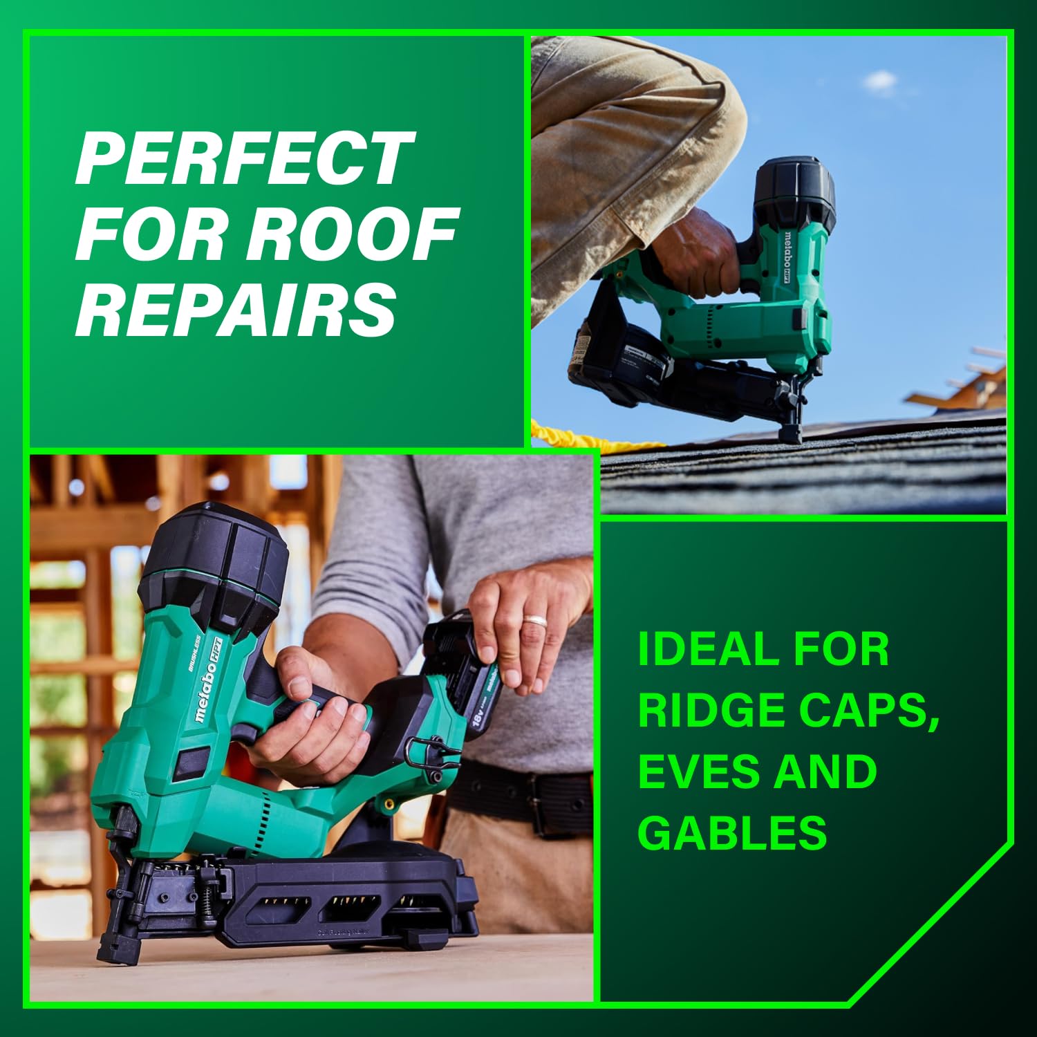 metabo-hpt-nv1845da-18v-multivolt-cordless-coil-roofing-nailer-kit-380083m-batte image 4