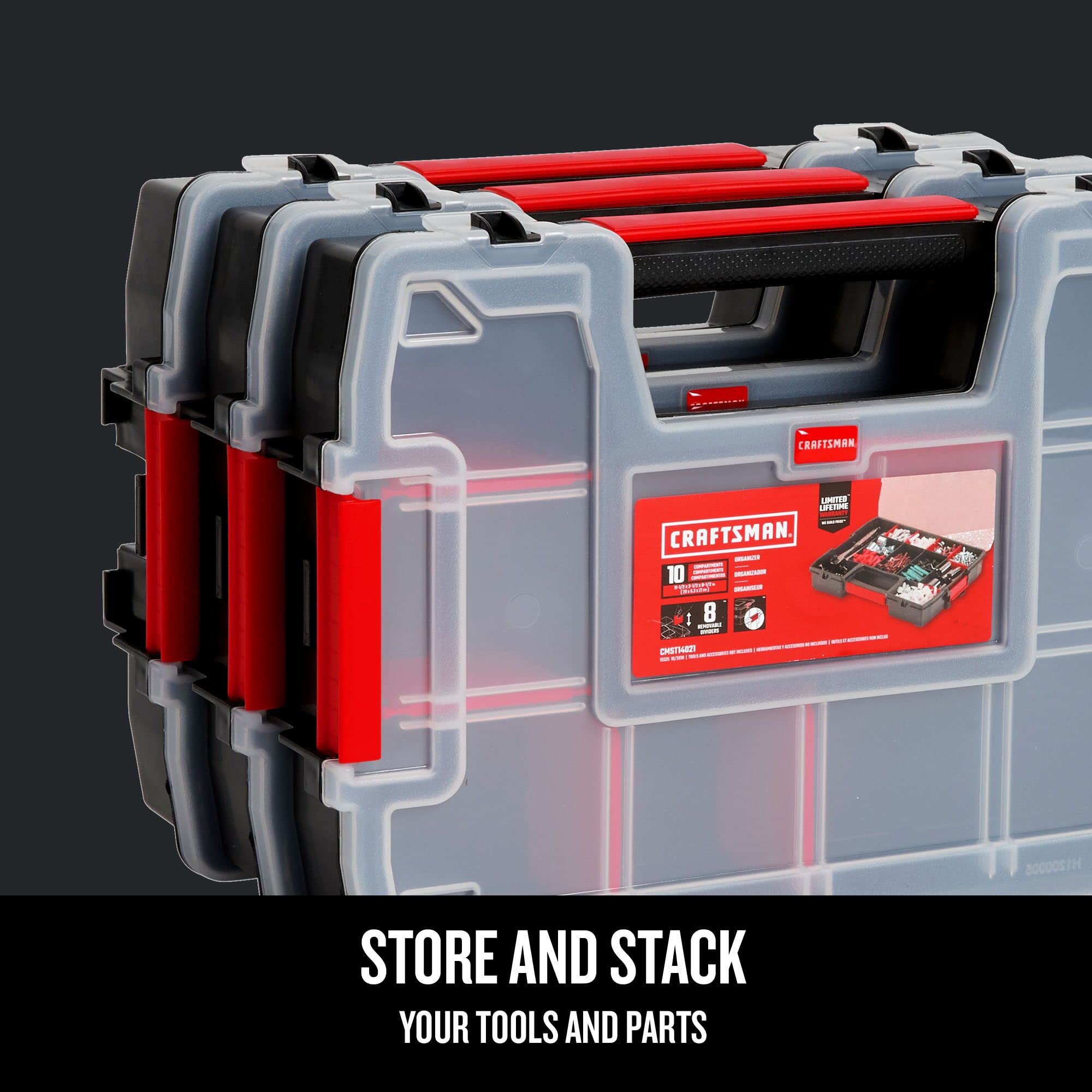 craftsman-cmst60964m-3-pack-10-compartment-small-parts-organizer-secure-latch-sy image 4
