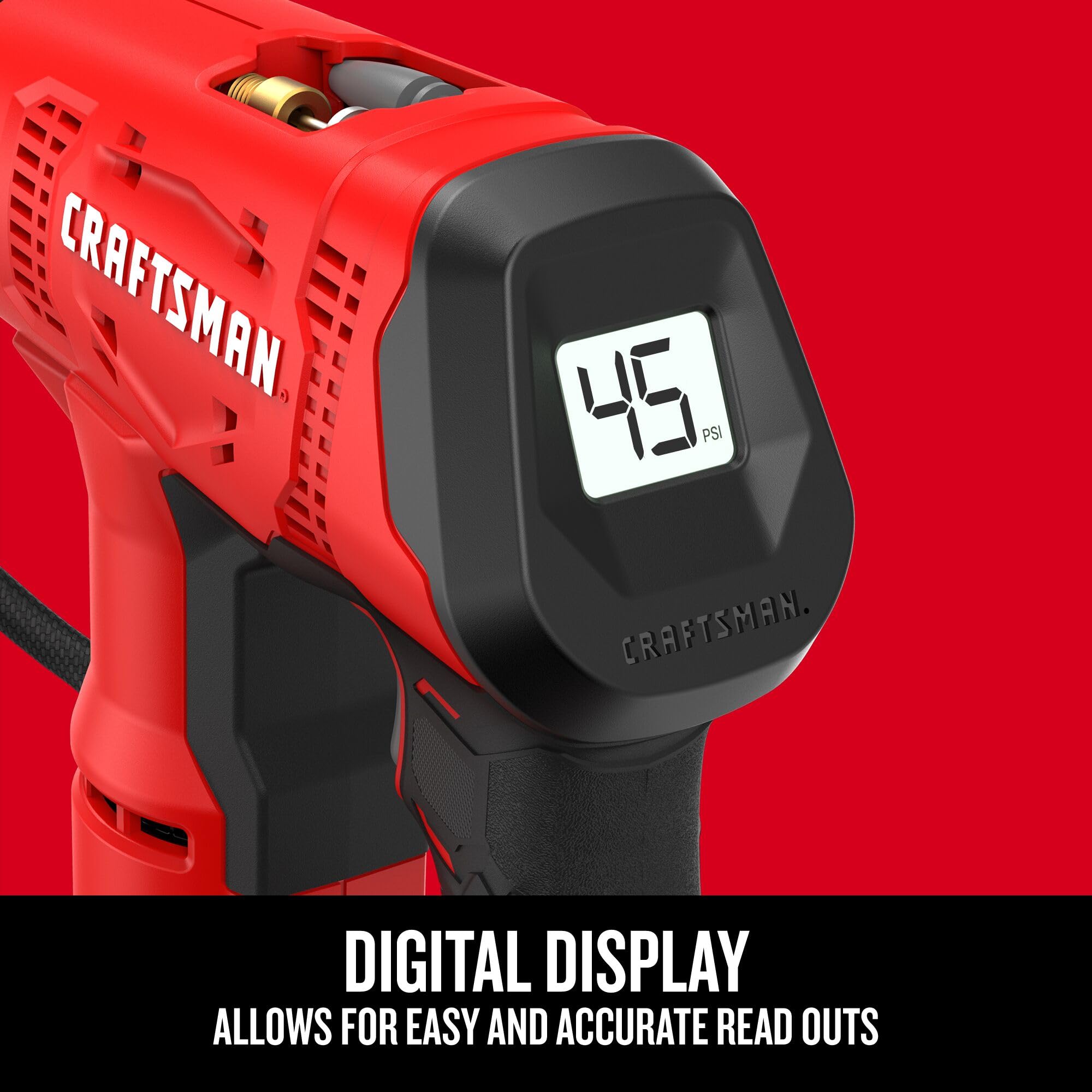 craftsman-v20-cordless-air-compressor-tire-inflator-cmce521b-tool-only image 5