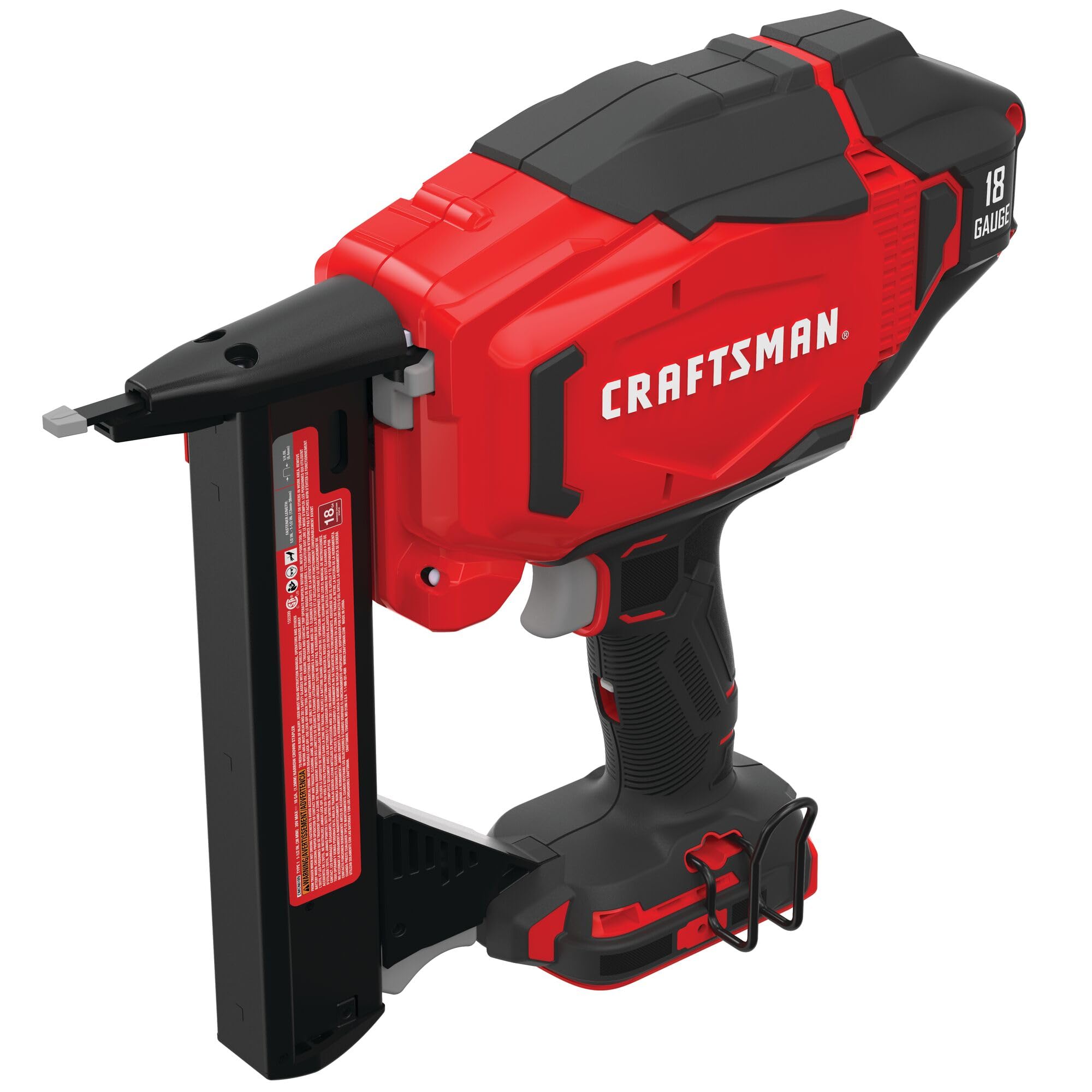 craftsman-v20-narrow-crown-stapler-cordless-18-gauge-tool-only-cmcn618nb image 4