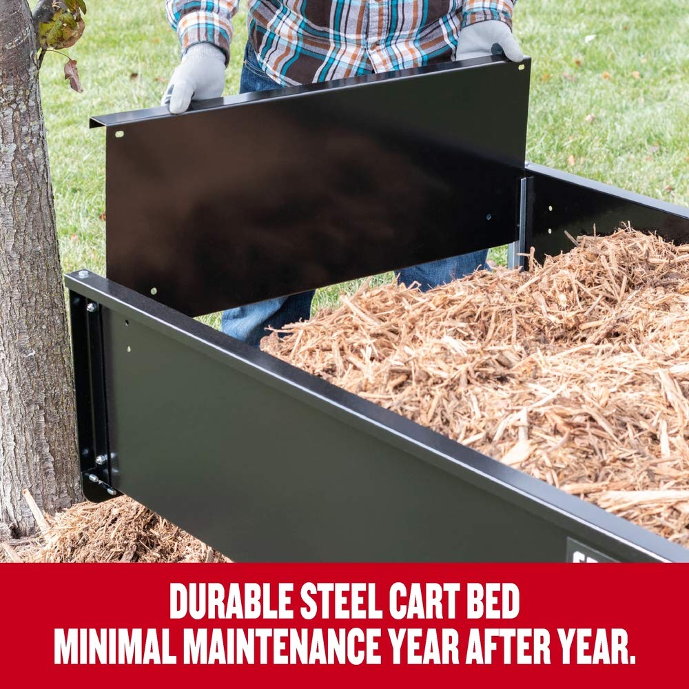 craftsman-750-lb-capacity-steel-tow-behind-dump-cart-cmxgzbf7124355-12-cu-ft-rem image 2