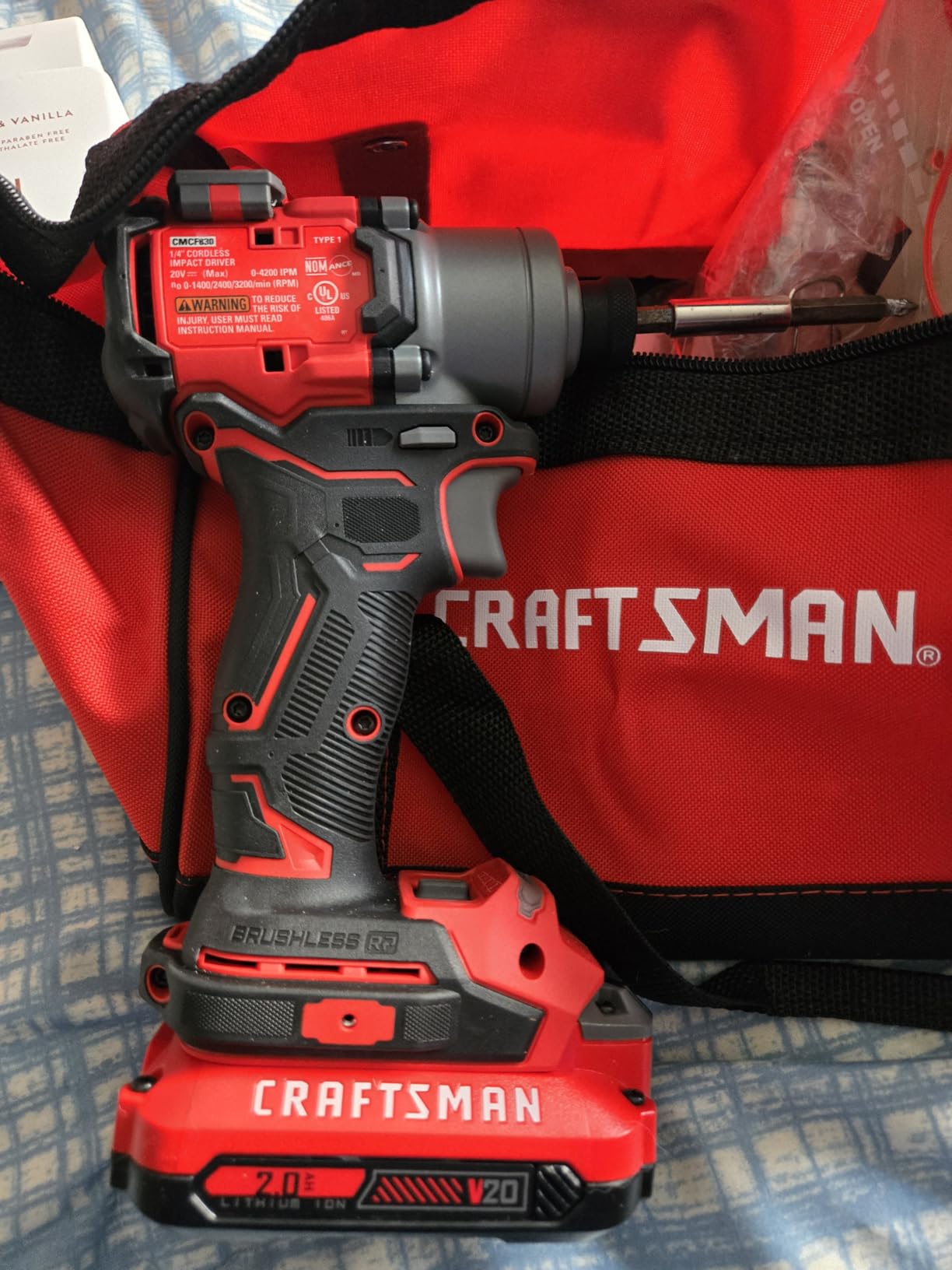 Good driver, but case is cheap