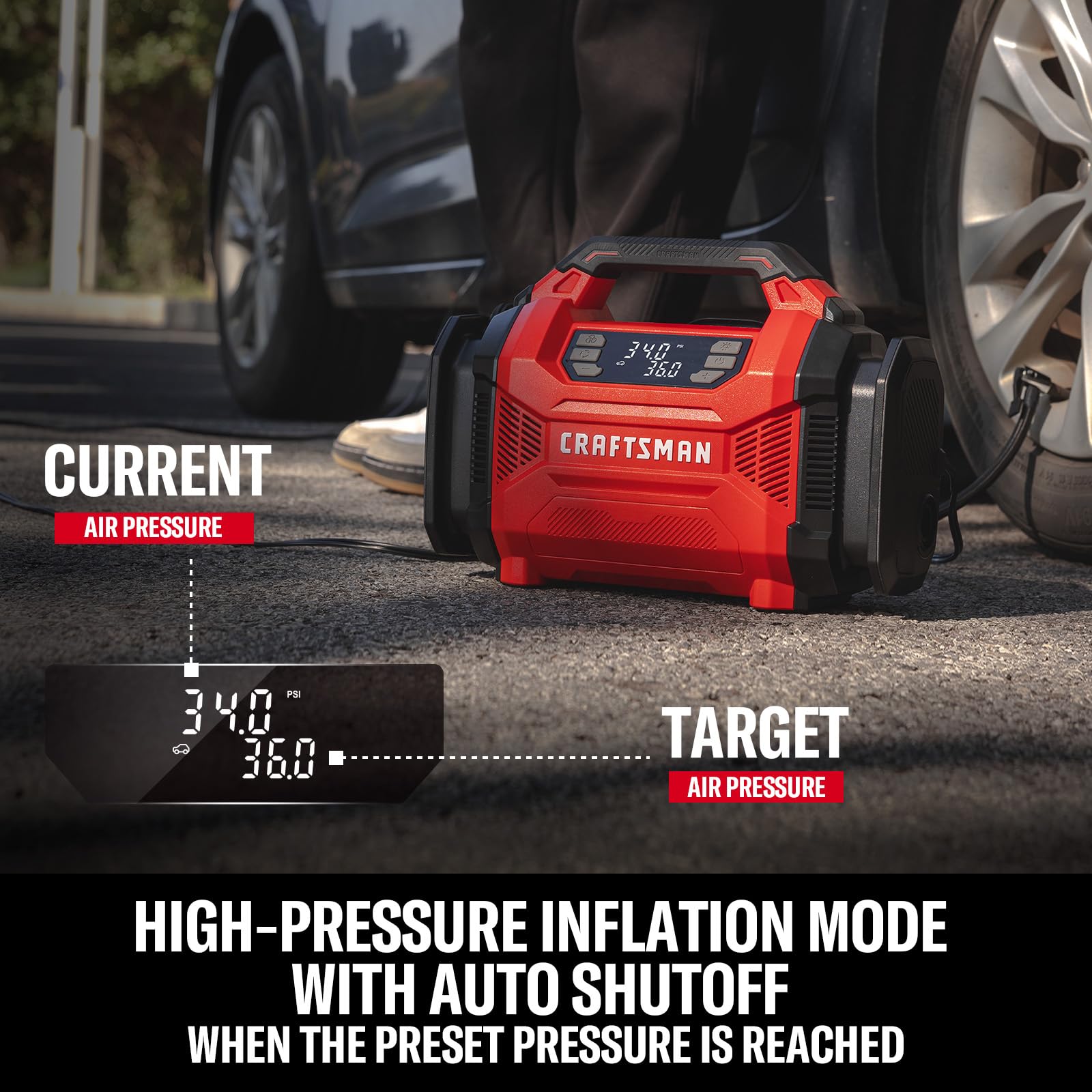 craftsman-dual-power-tire-inflator-12v-dc-120v-ac-with-digital-gauge-auto-shut-o image 3