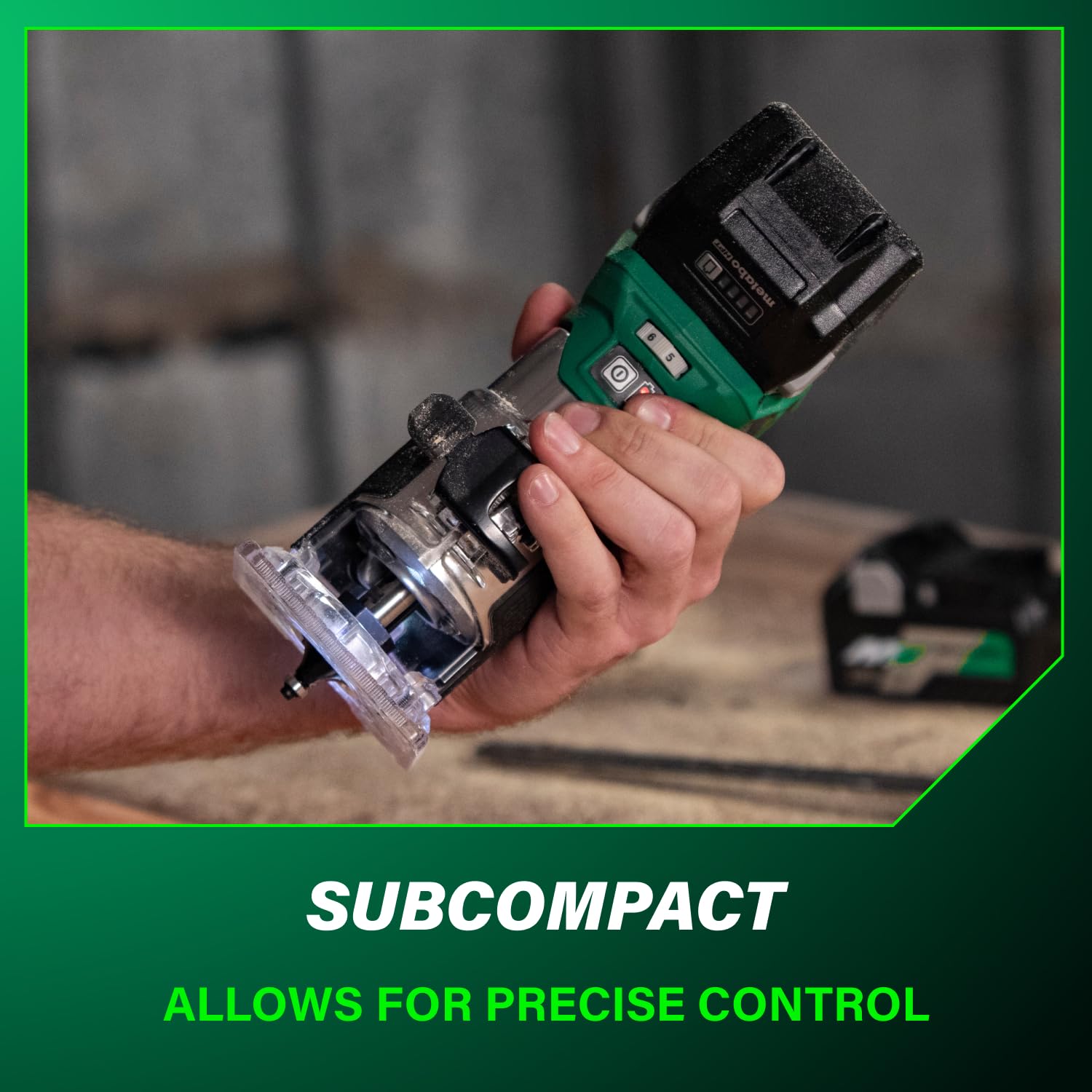 metabo-hpt-m1808daq4-18v-cordless-trim-router-with-led-light-variable-speed-batt image 7