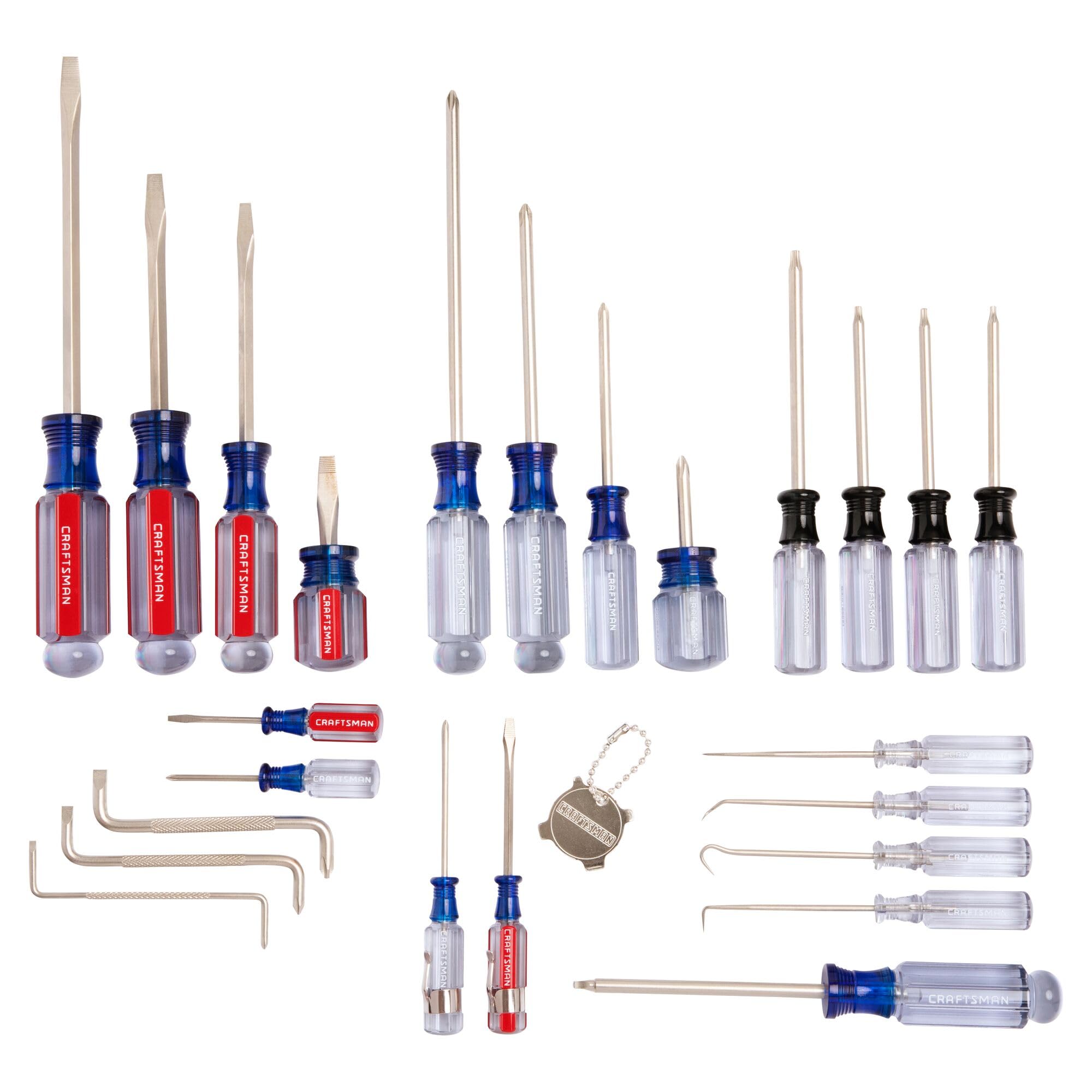craftsman-screwdriver-set-assorted-25-piece-cmht65046-heat-treated-alloy-steel-s image 2