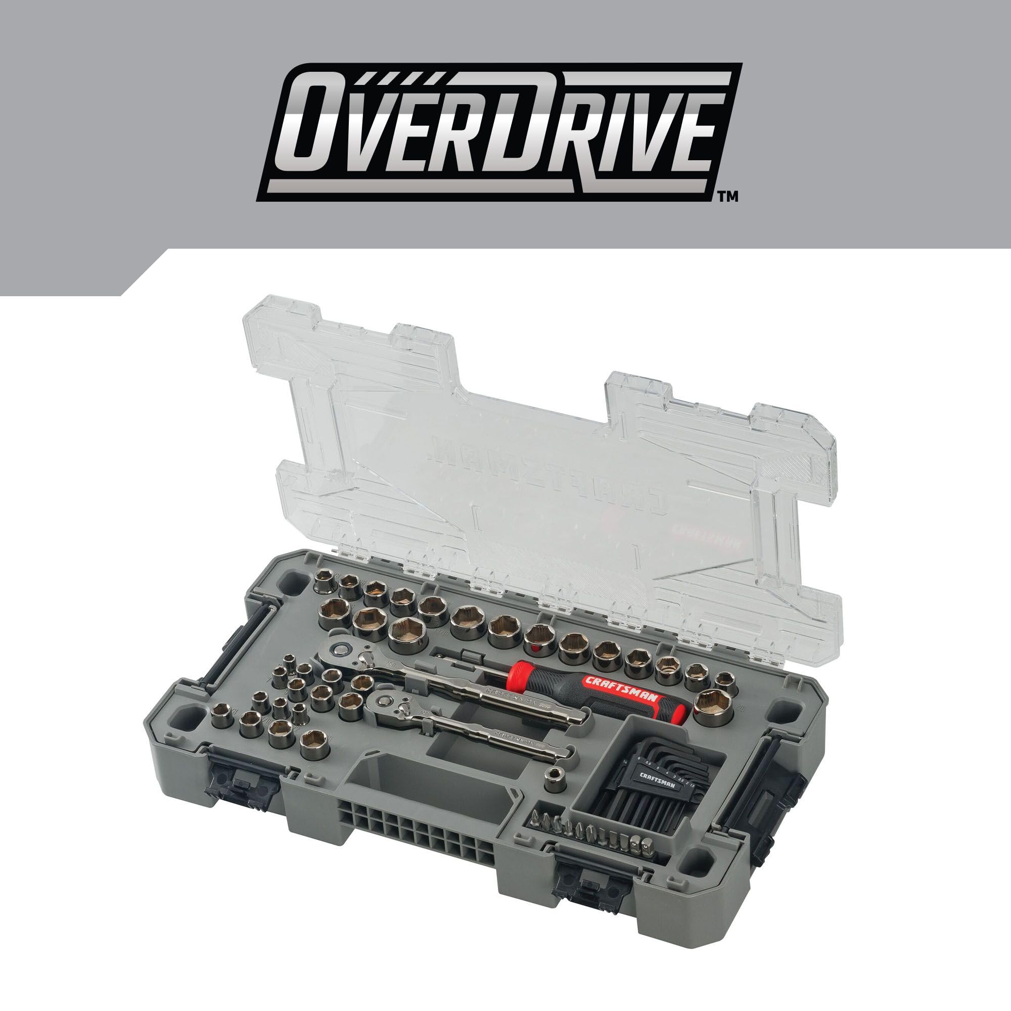 craftsman-overdrive-64-piece-gunmetal-chrome-mechanics-tool-set-standard-sae-met image 4